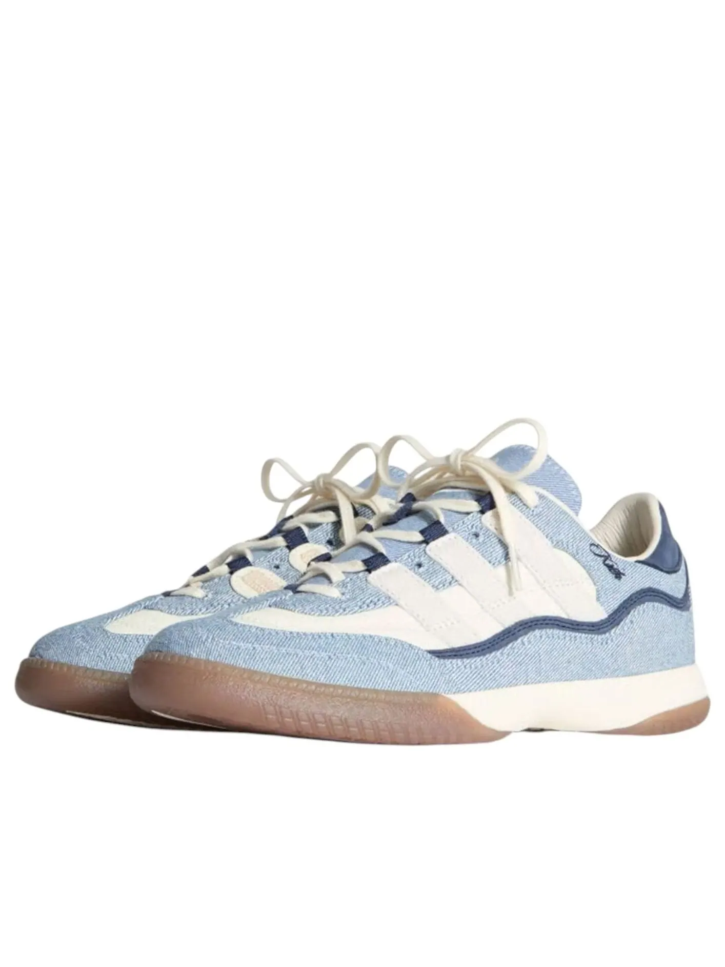 Кроссовки adidas x Kith Supernova Indoor 'Denim Gum' — изображение 2 из 6, синий