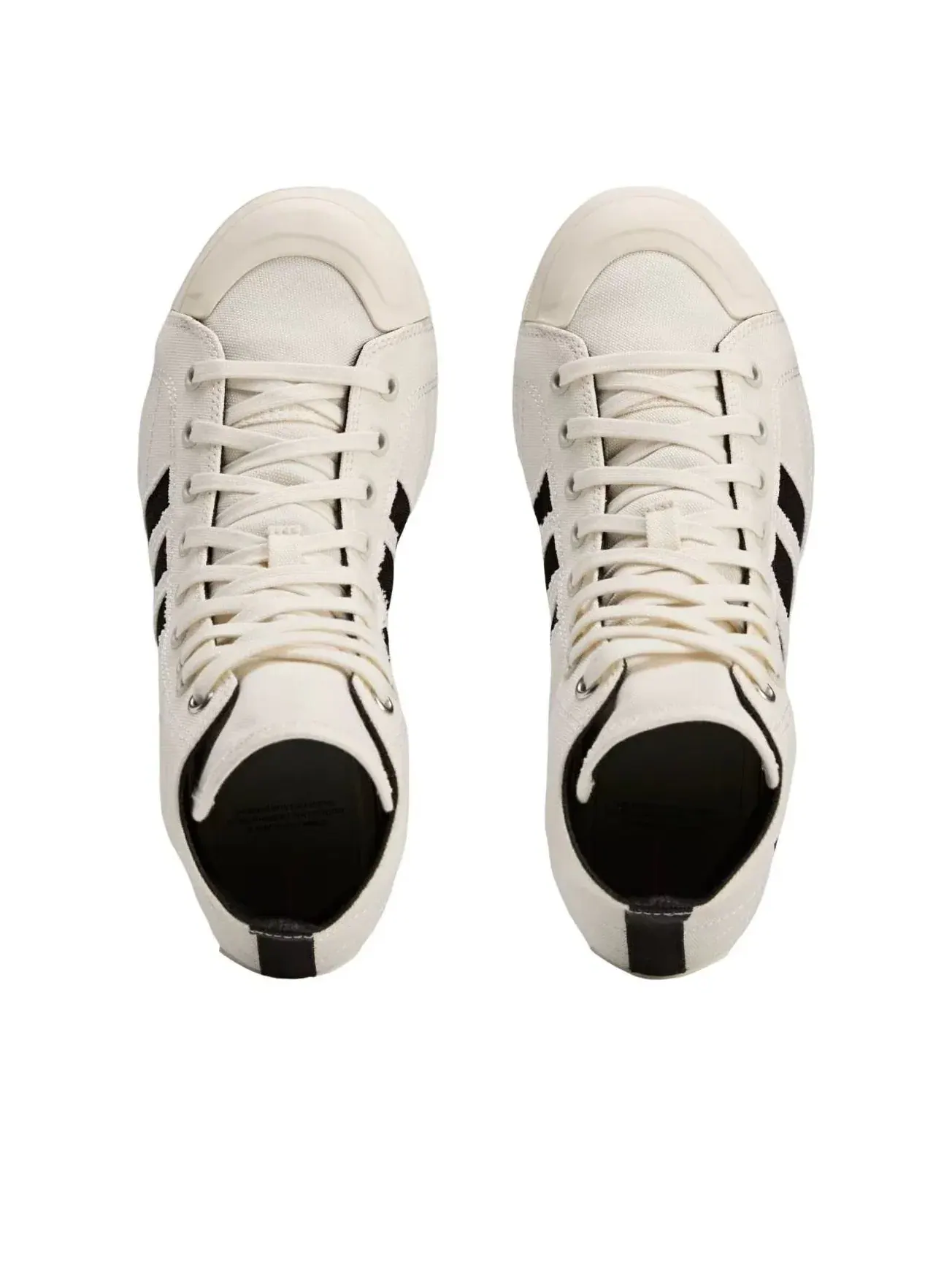 Кроссовки Adidas Y-3 Nizza High 'Off White' KI0855 — изображение 3 из 5, белый
