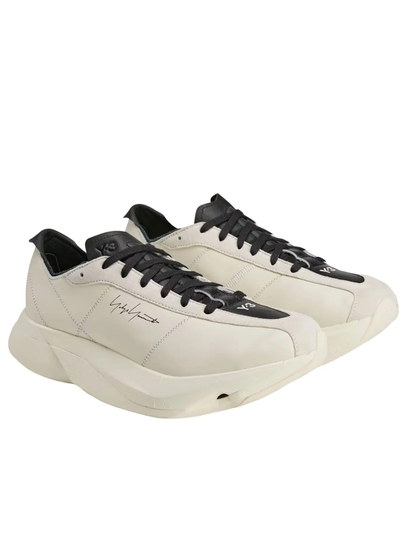 Adidas Y-3 Adios Pro 3.o LX 'Off White Black' — изображение 2 из 5, белый/черный