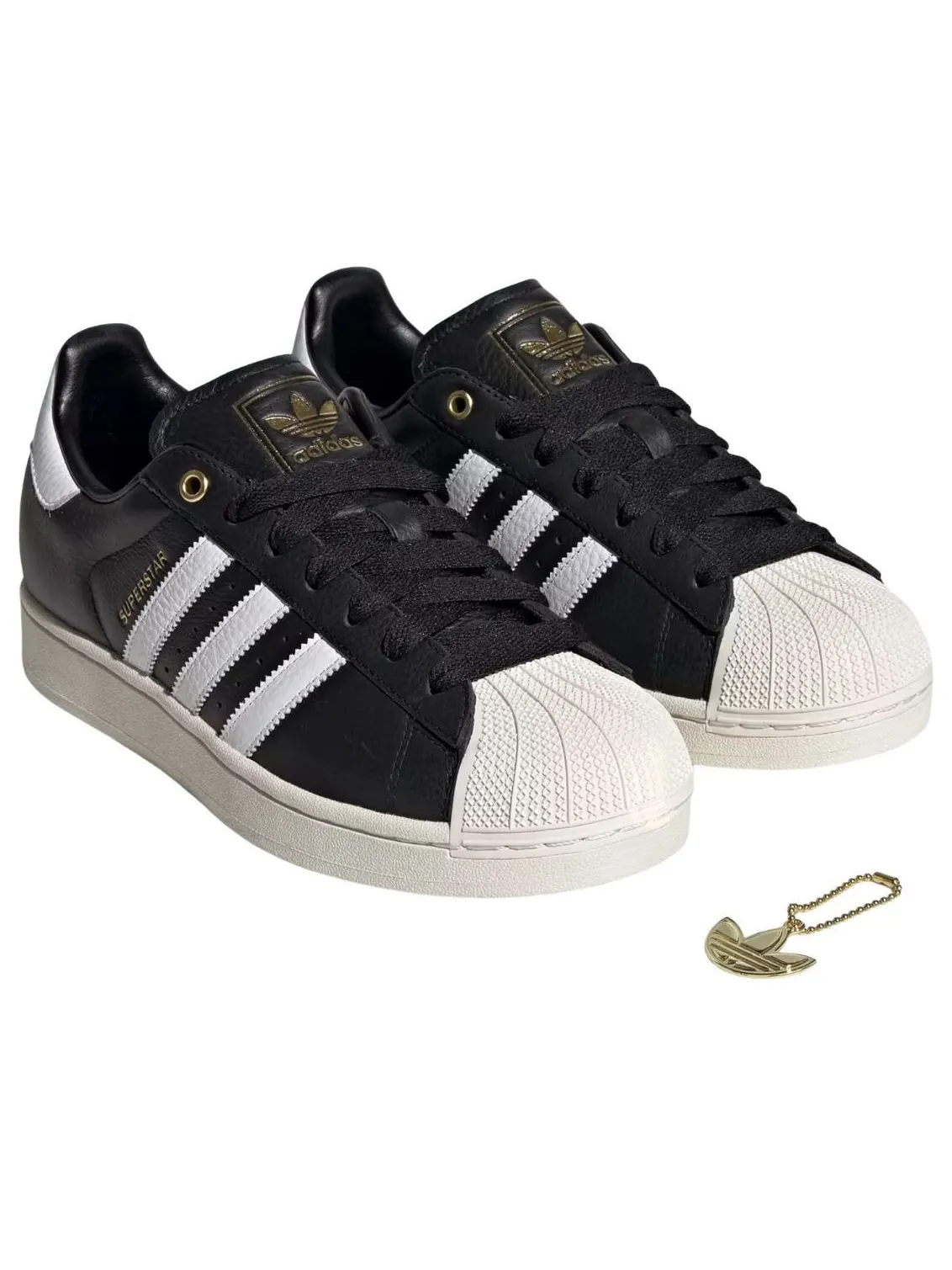 (WMNS) Adidas Superstar II 'Black White' — изображение 2 из 5, черный/белый/белый
