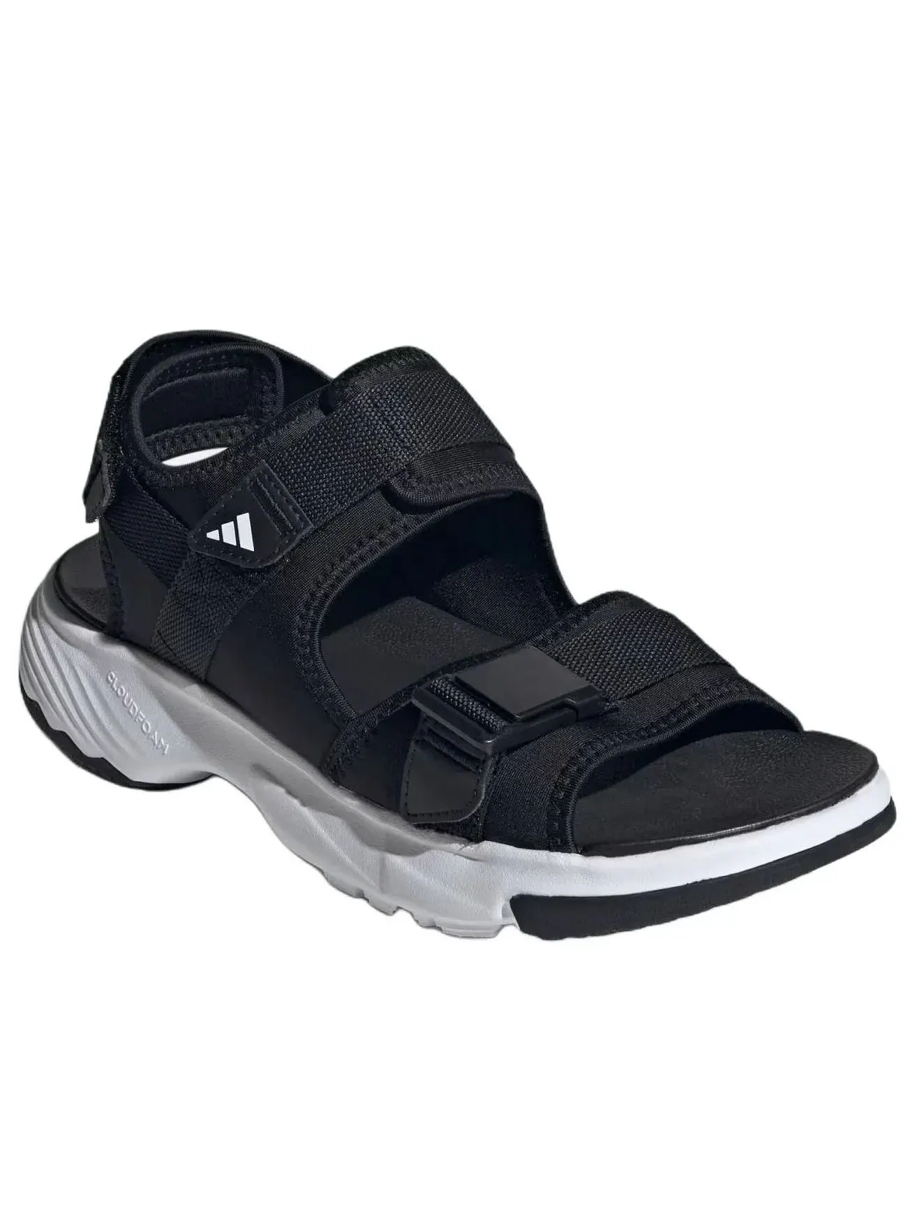 Сандалии Adidas Lifestyle 'Core Black Cloud White' — изображение 3 из 6, черный