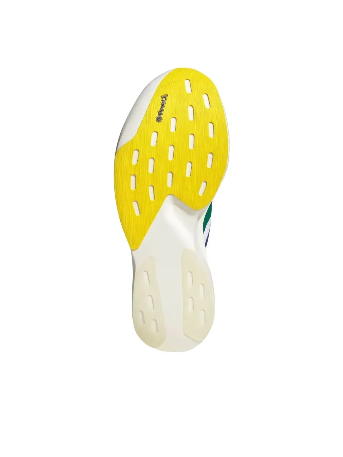 Кроссовки Adidas Adizero Evo SL Woven 'White Yellow Royal Blue' — изображение 3 из 5, белый