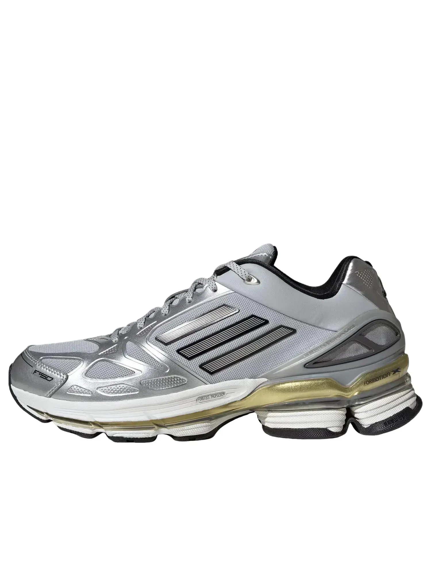Кроссовки Adidas Adizero F50 'Silver Metallic Gold' KI1697 — изображение 1 из 4, серебряный