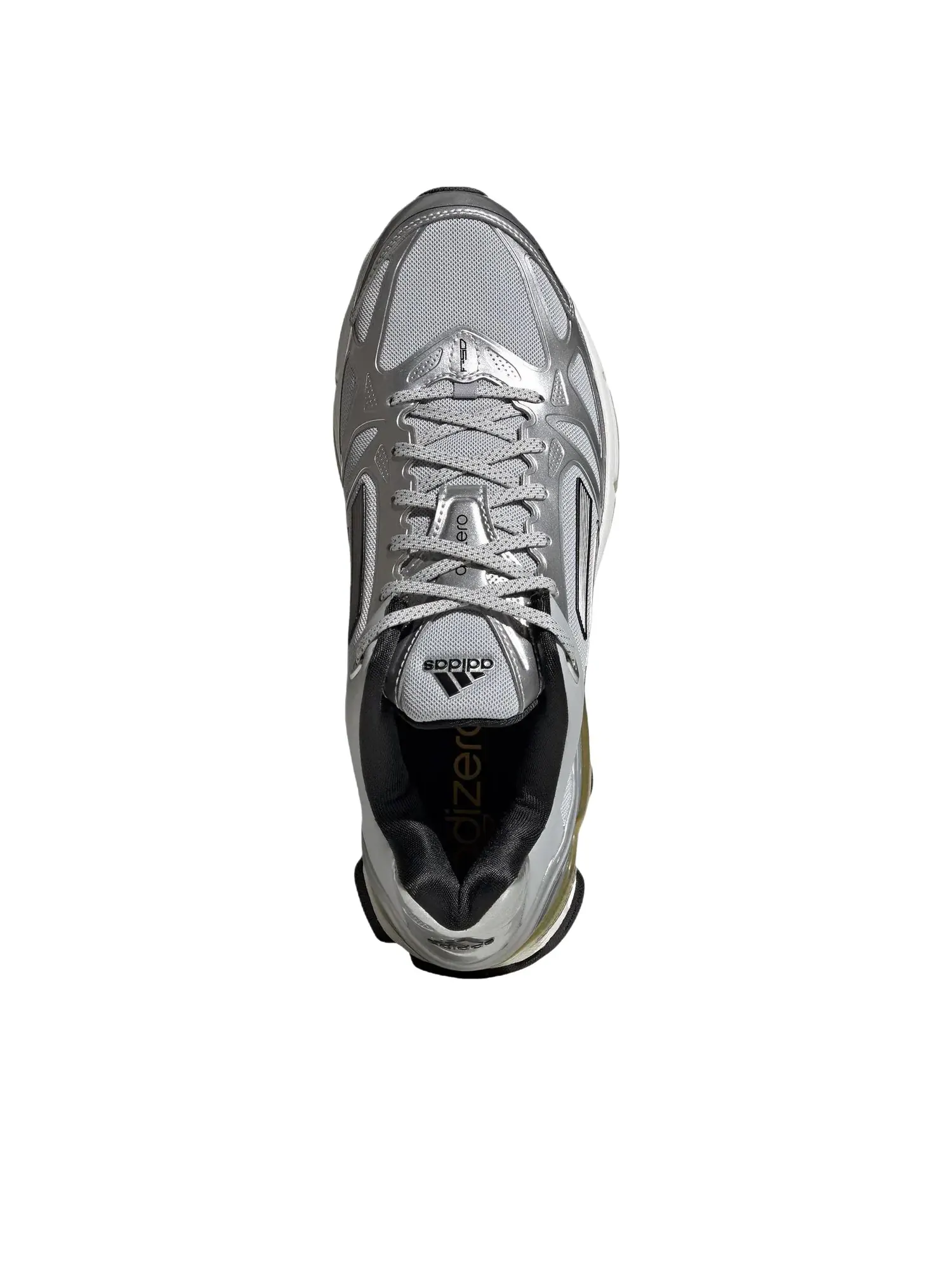 Кроссовки Adidas Adizero F50 'Silver Metallic Gold' KI1697 — изображение 2 из 4, серебряный