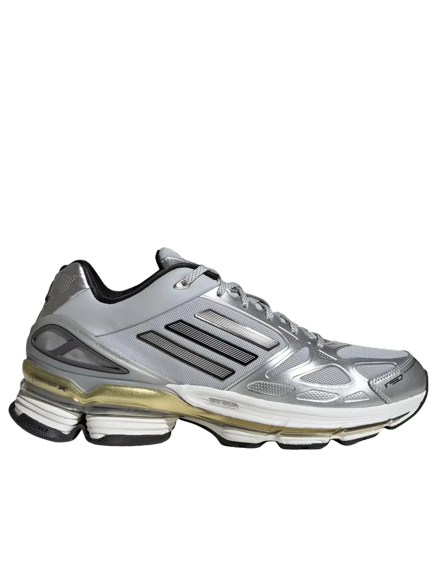 Кроссовки Adidas Adizero F50 'Silver Metallic Gold' KI1697 — изображение 4 из 4, серебряный