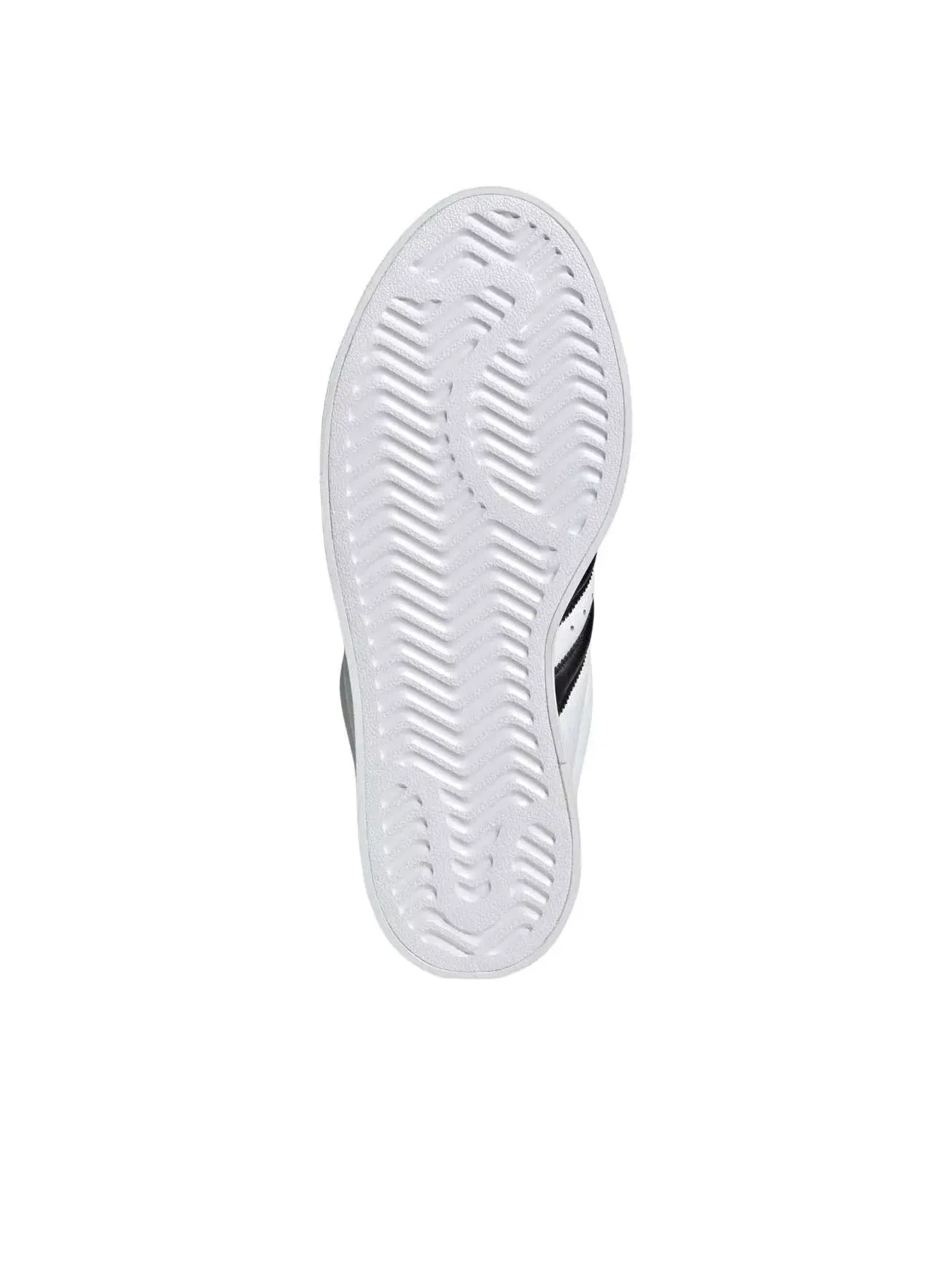 Женские кроссовки с закрытой шнуровкой Superstar White Black Adidas — изображение 3 из 5, белый