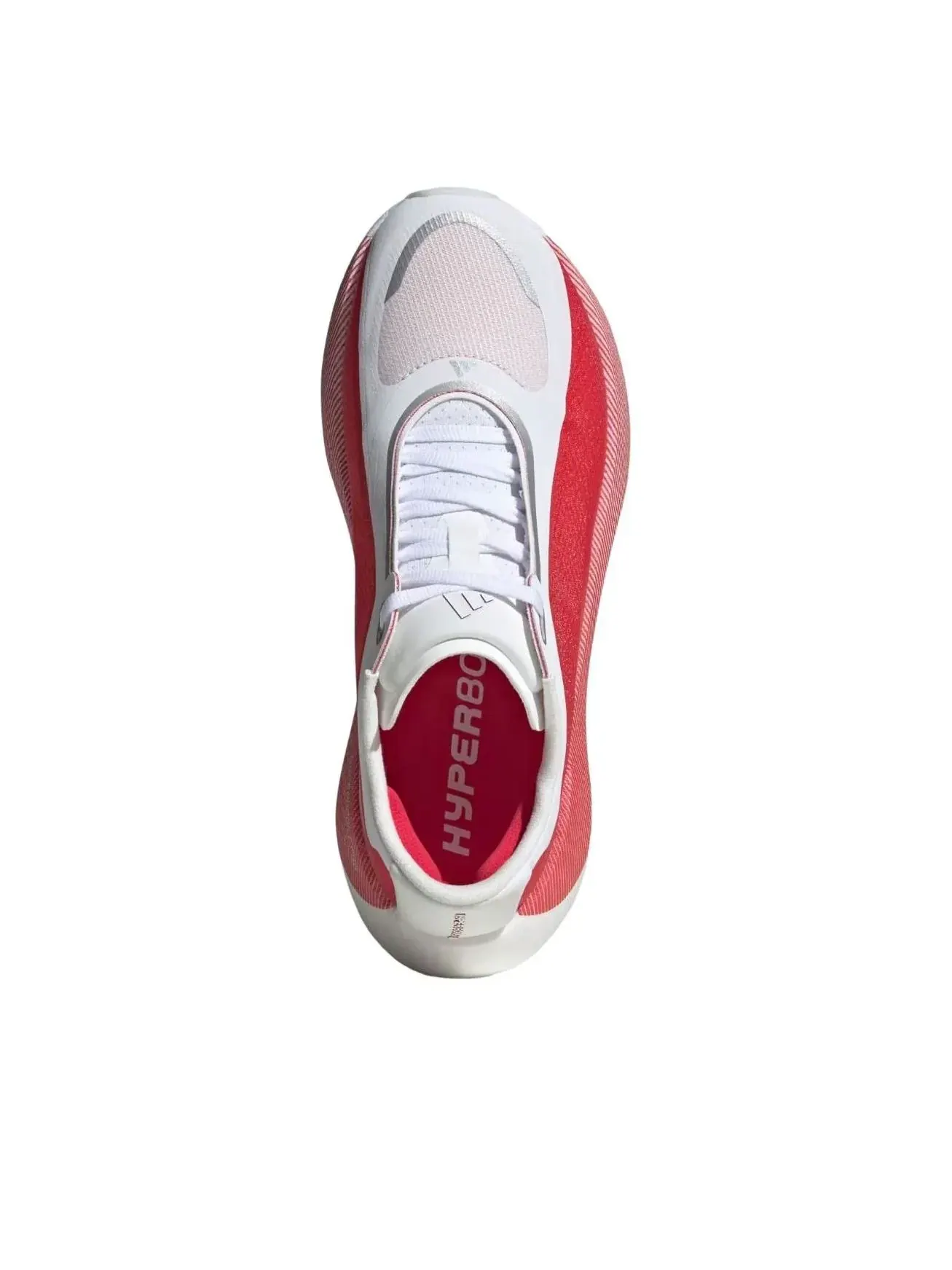 Кроссовки (WMNS) Adidas Hyperboost Edge 'Cloud White Pure Ruby' — изображение 2 из 5, красный