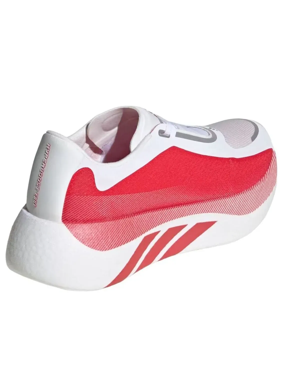 Кроссовки (WMNS) Adidas Hyperboost Edge 'Cloud White Pure Ruby' — изображение 5 из 5, красный