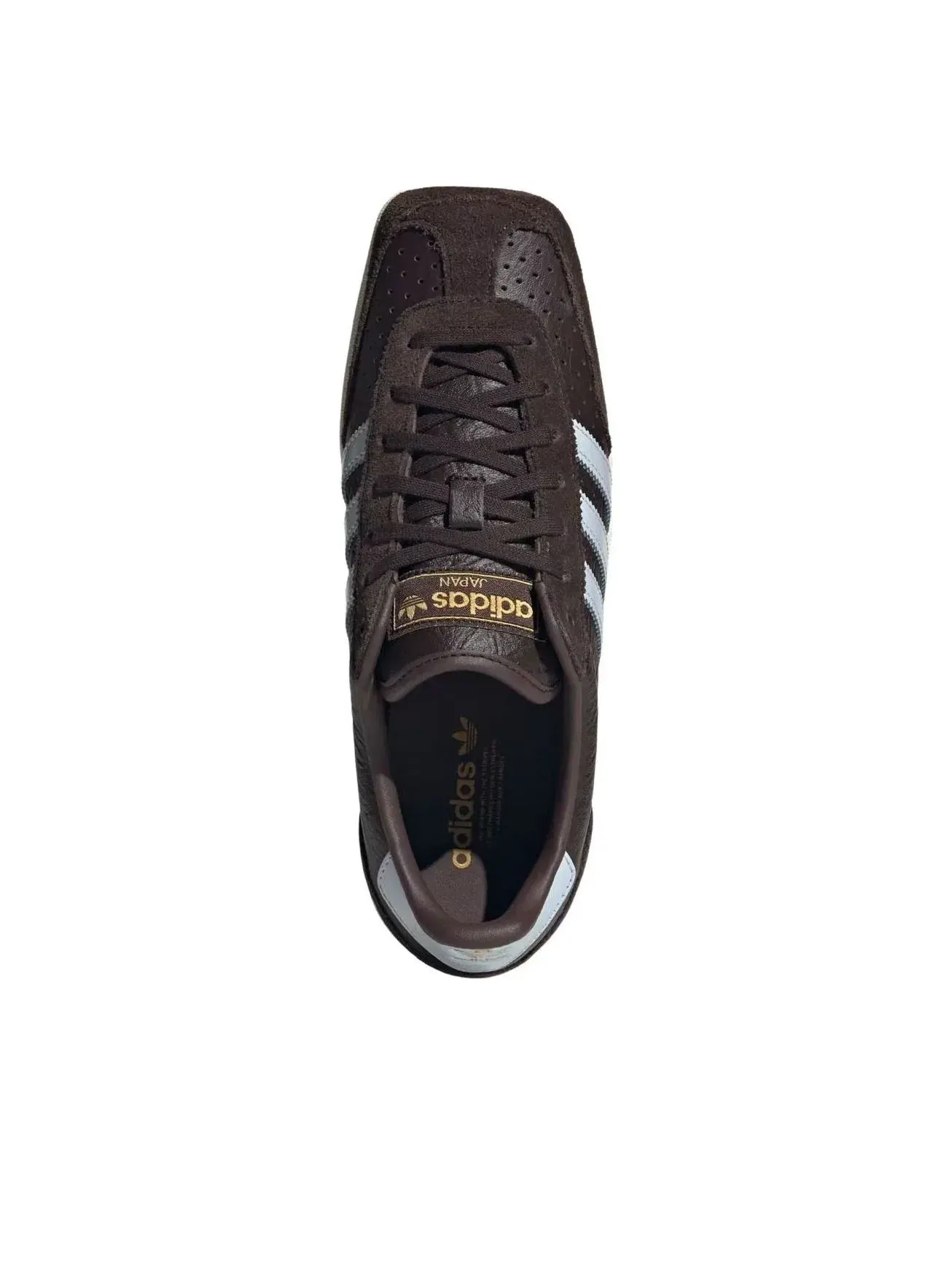 Женские кроссовки с кожаным верхом Aurora Coffee Crystal Sky Adidas — изображение 3 из 6, коричневый