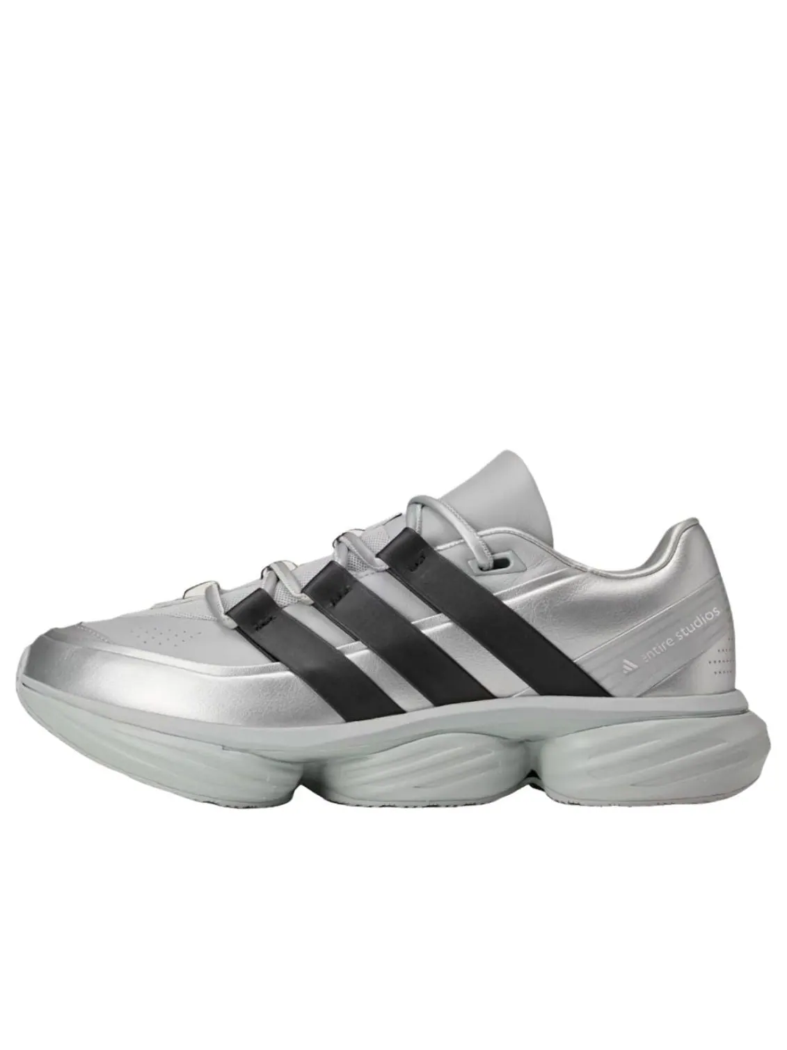 Adidas x Entire Studios Lightblaze Pod 'Matte Silver' — изображение 1 из 5, серебристый/черный