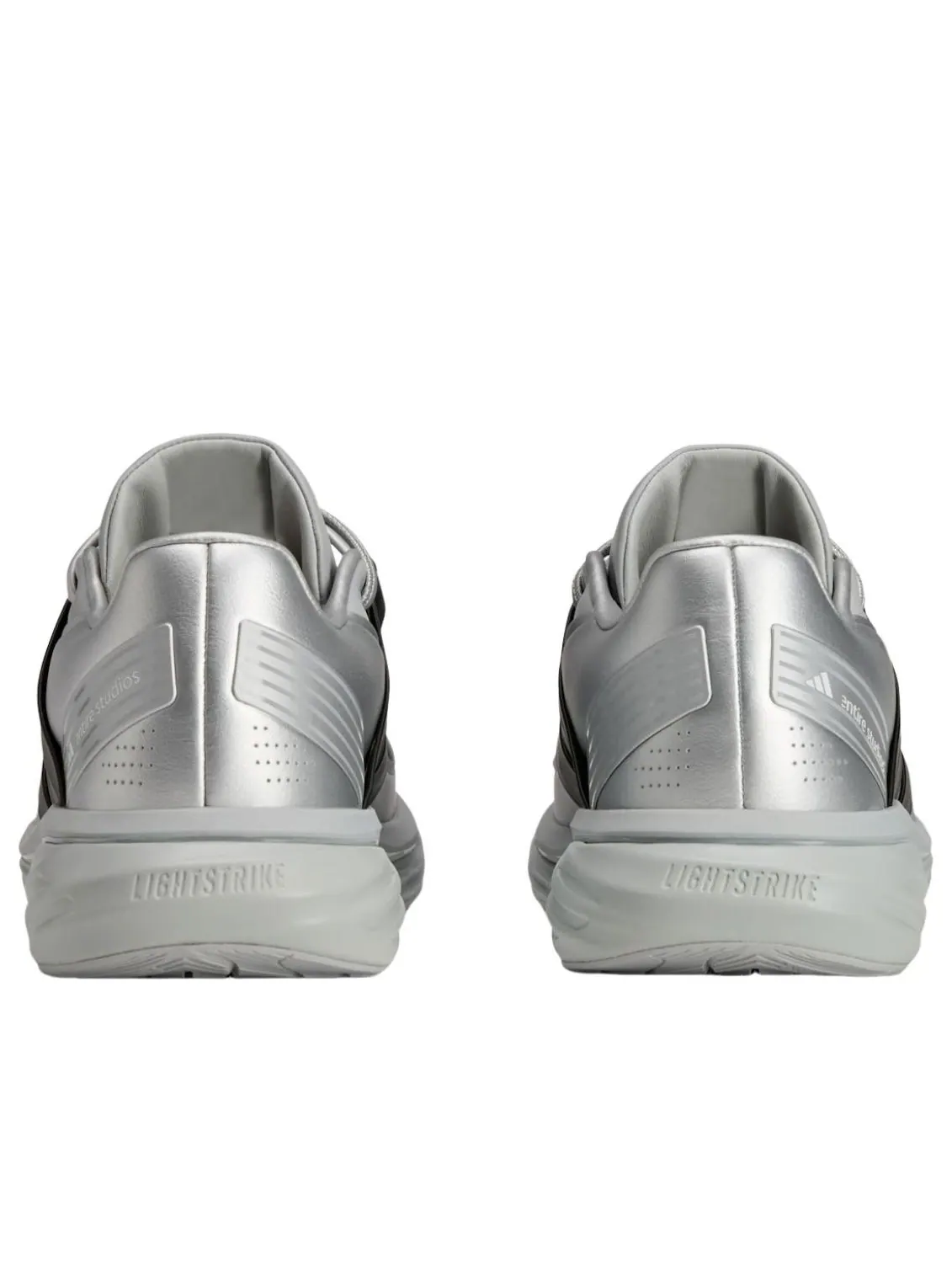 Adidas x Entire Studios Lightblaze Pod 'Matte Silver' — изображение 4 из 5, серебристый/черный