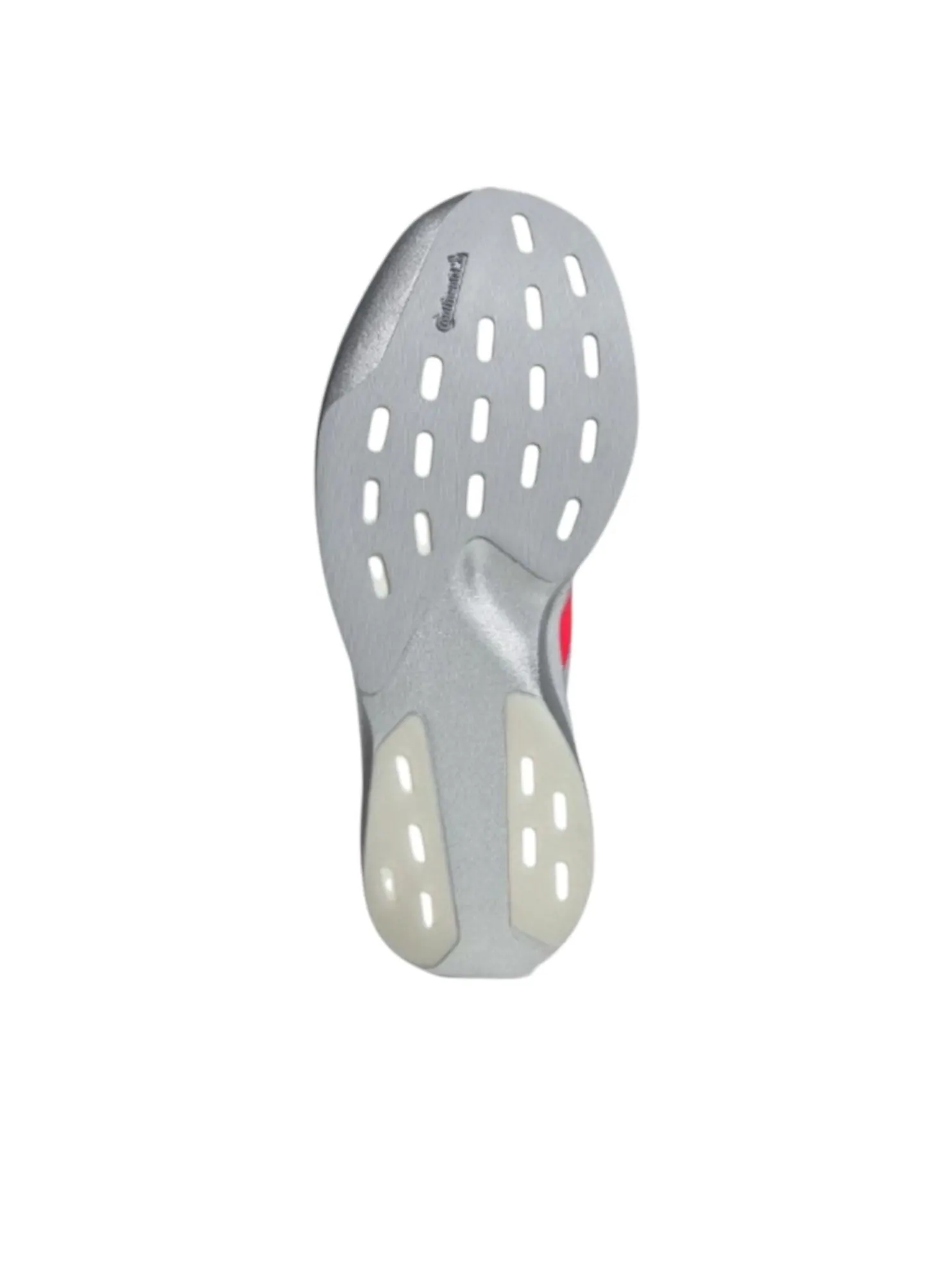 Кроссовки adidas Adizero EVO SL 'Silver Metallic Lucid Red' — изображение 3 из 3, серебряный