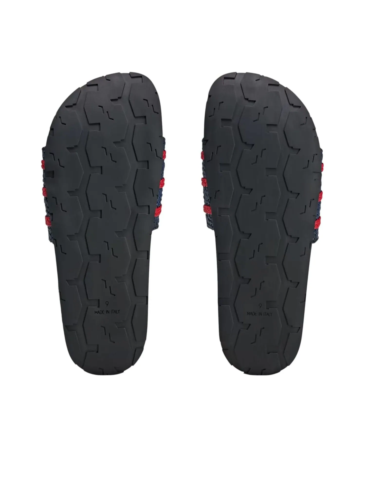 Шлепанцы Adidas x Wales Bonner Adilette 'Night Indigo Better Scarlet Dark Brown' — изображение 5 из 6