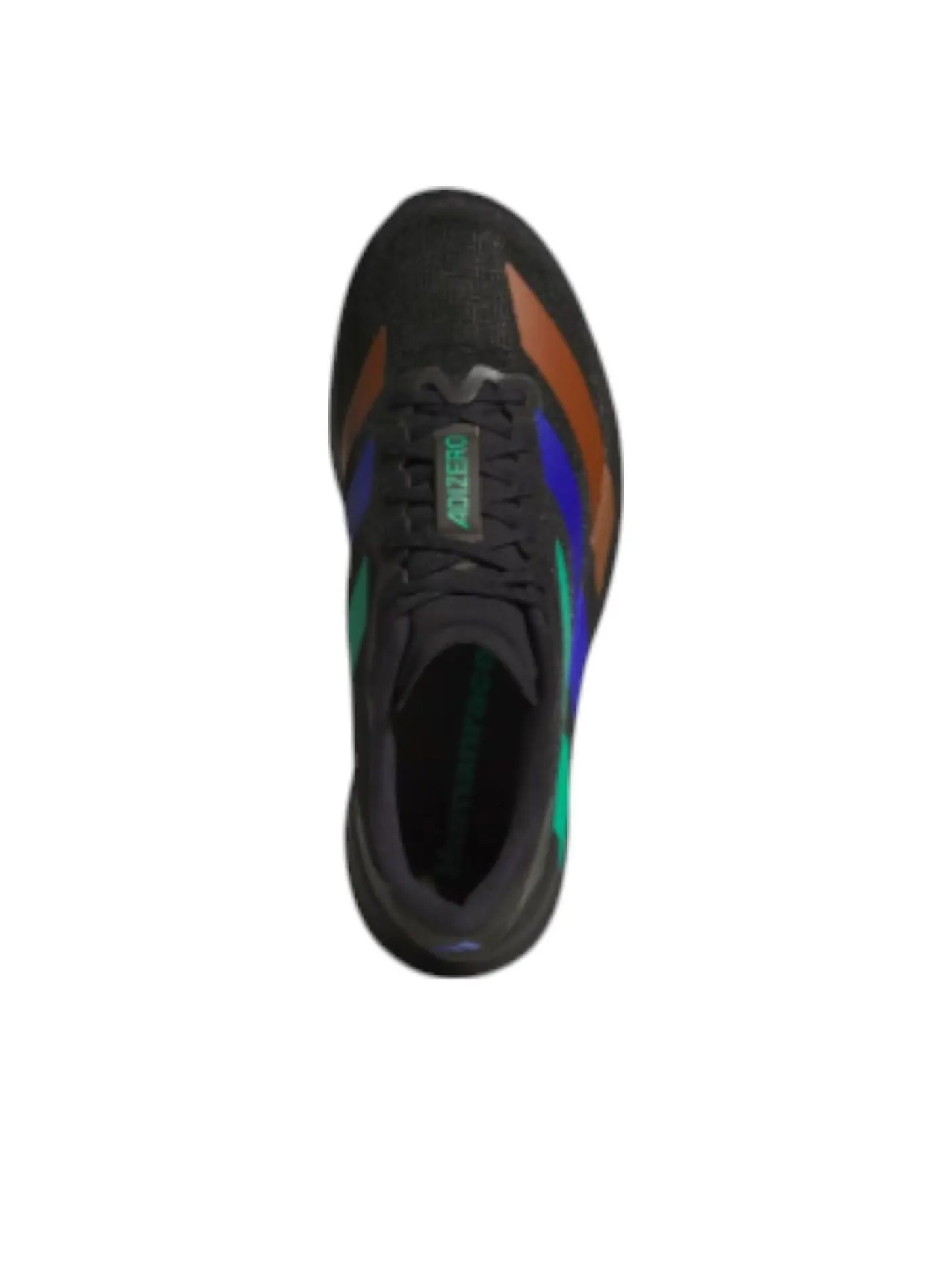 Adidas x Pharrell Williams Humanrace Adizero Evo SL 'Core Black' — изображение 4 из 5, черный/зеленый/синий