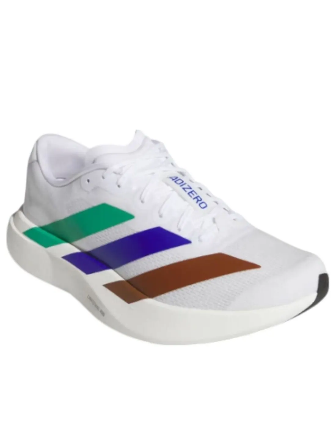 Adidas x Pharrell Williams Humanrace Adizero Evo SL 'Footwear White' — изображение 3 из 5, белый/зеленый/синий