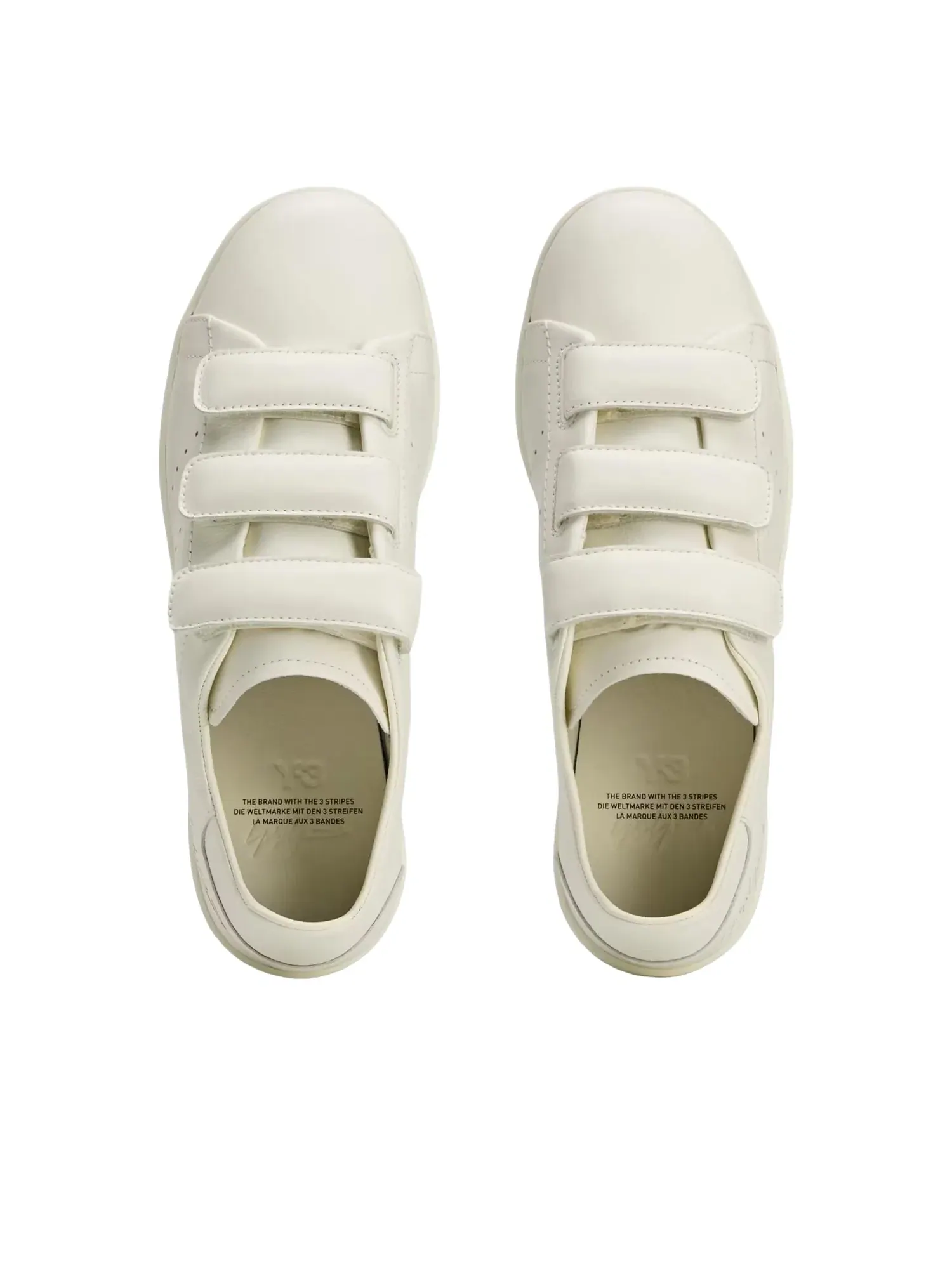 Кроссовки Adidas Y-3 Stan Smith на липучке — изображение 3 из 5, белый