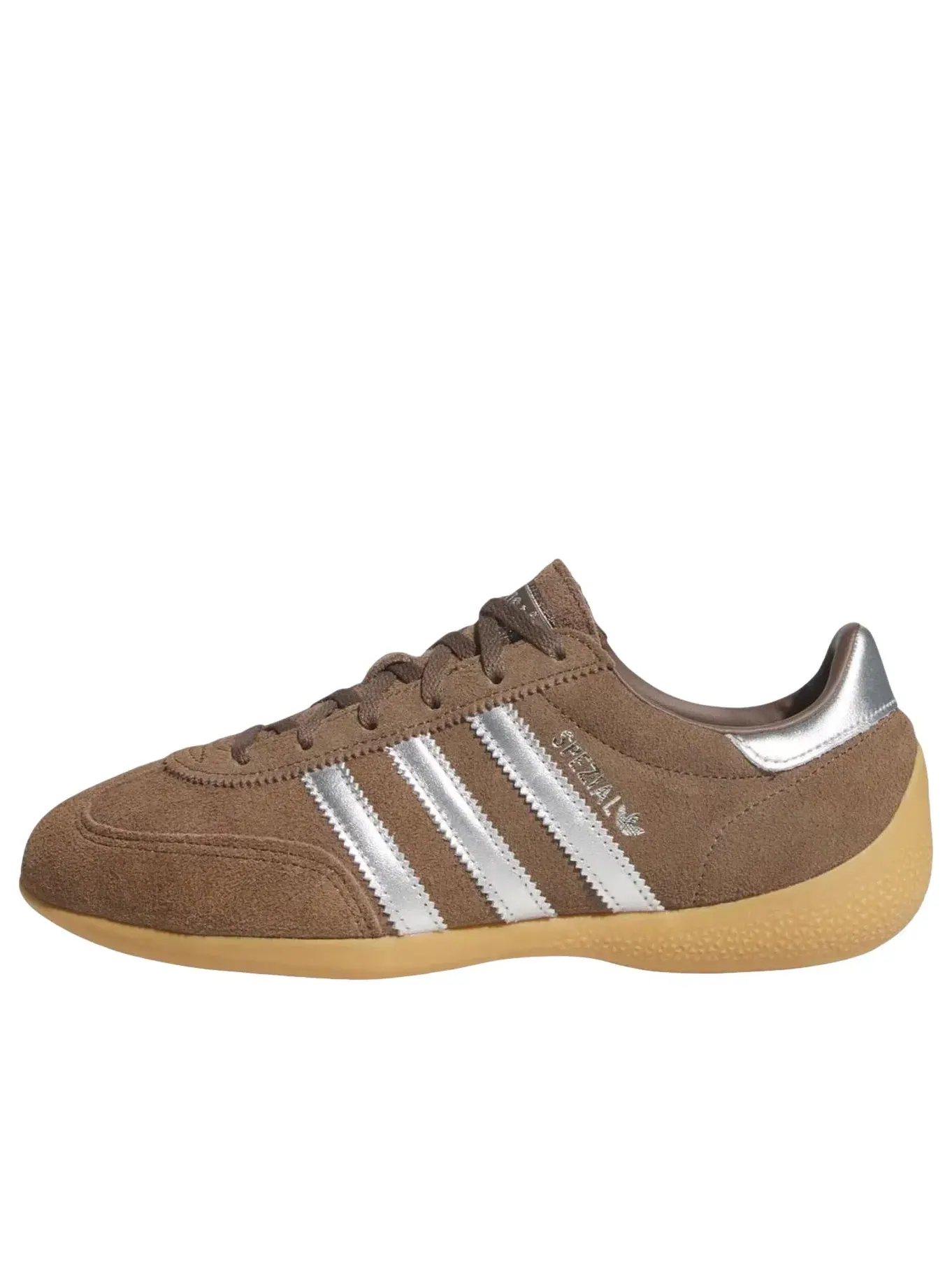 Женские кроссовки с замшевым верхом Handball Spezial Adidas — изображение 1 из 4, коричневый