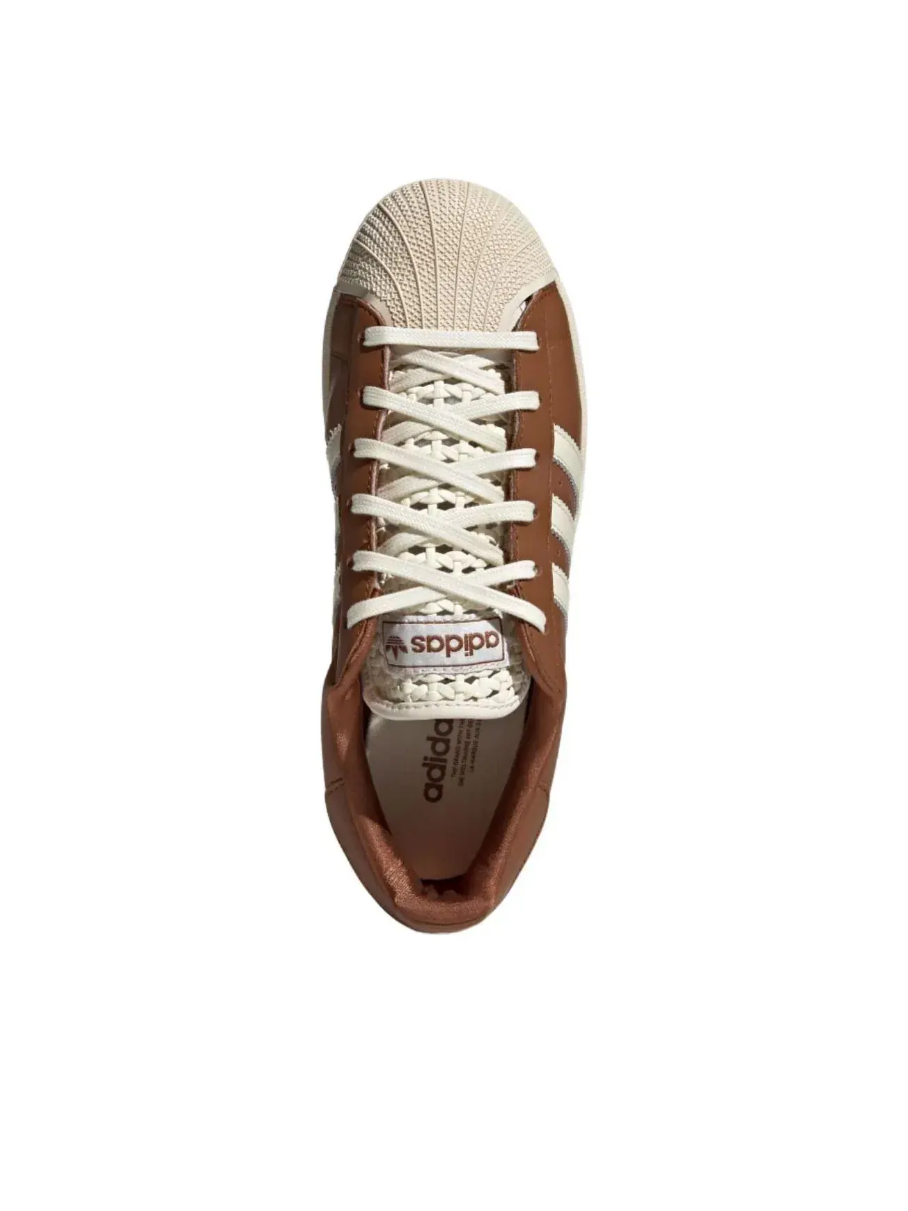 Кроссовки Adidas Superstar II 'Dusky Bronze Cream White' KI3576 — изображение 2 из 5, коричневый
