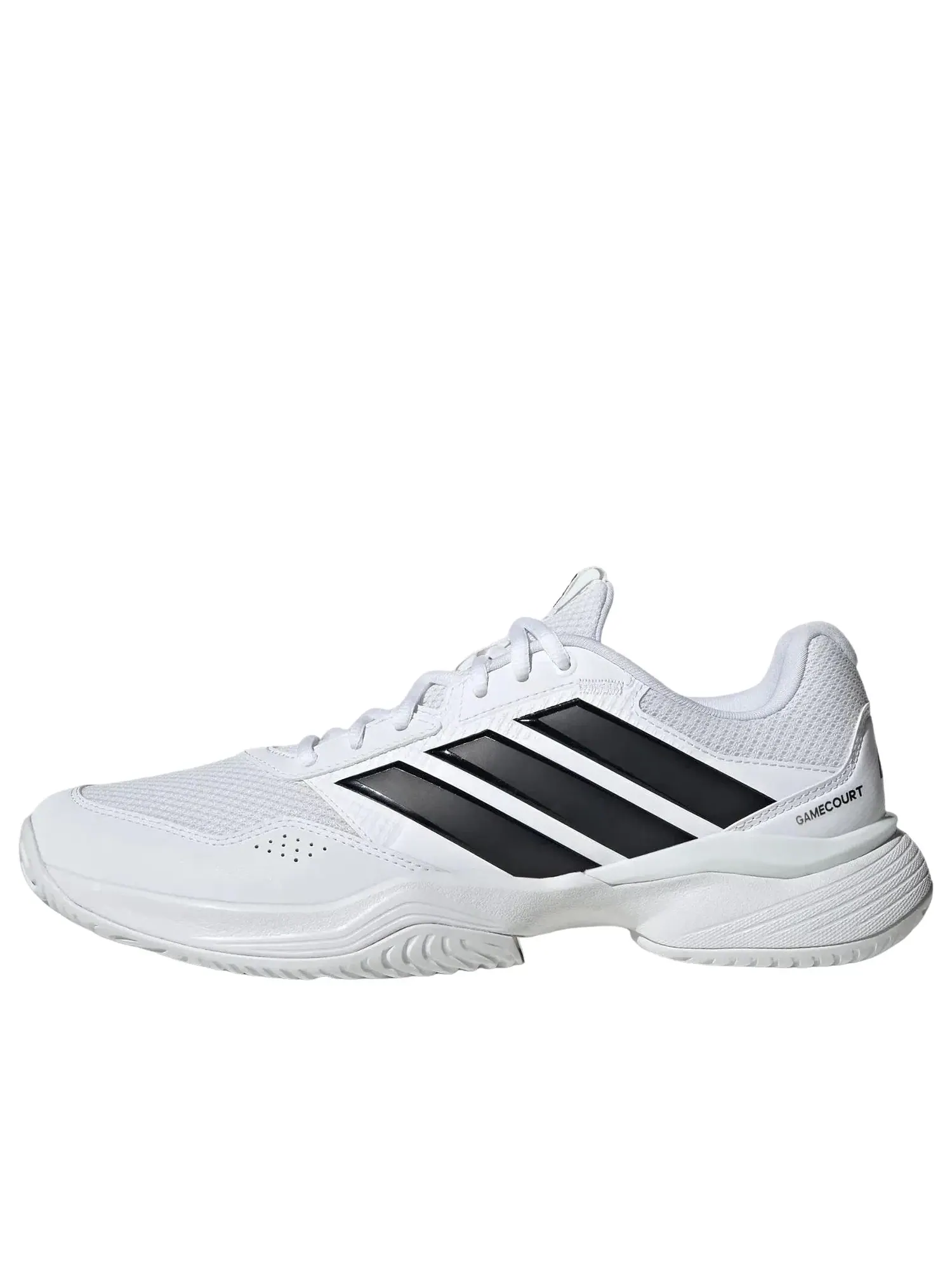 Мужские теннисные кроссовки с шнуровкой Gamecourt 3 All-Court Adidas — изображение 1 из 2, белый