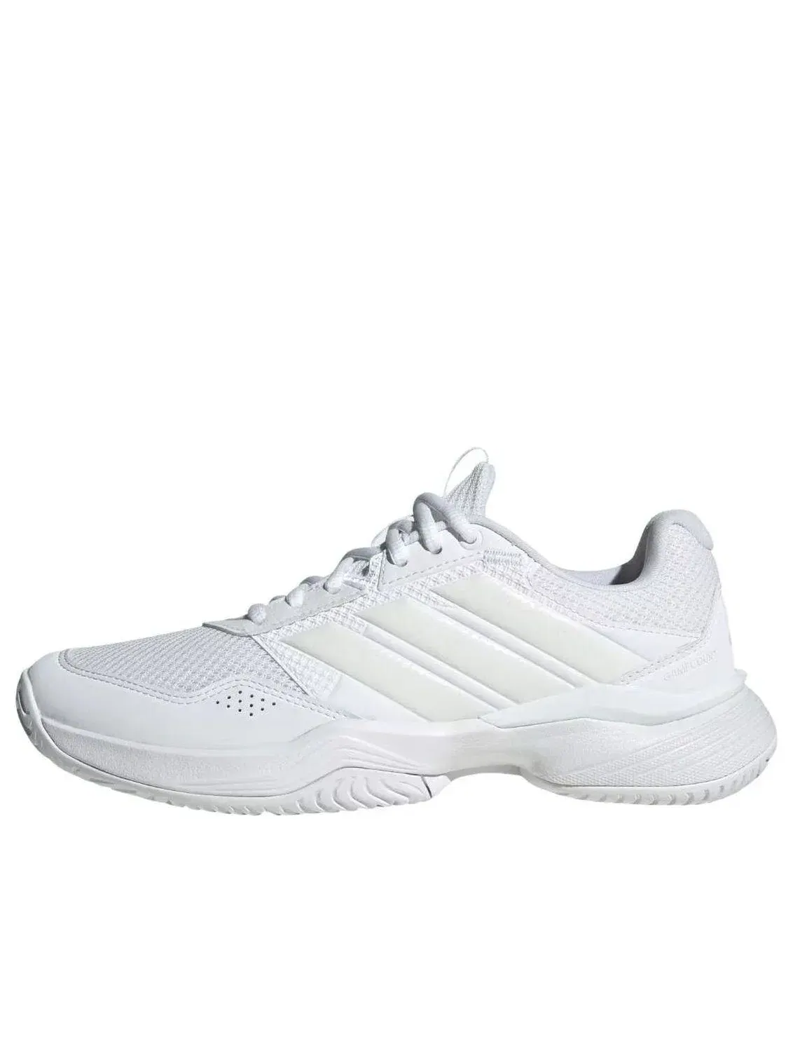 Женские кроссовки для тенниса с шнуровкой Gamecourt Cloud White Adidas — изображение 1 из 5, белый