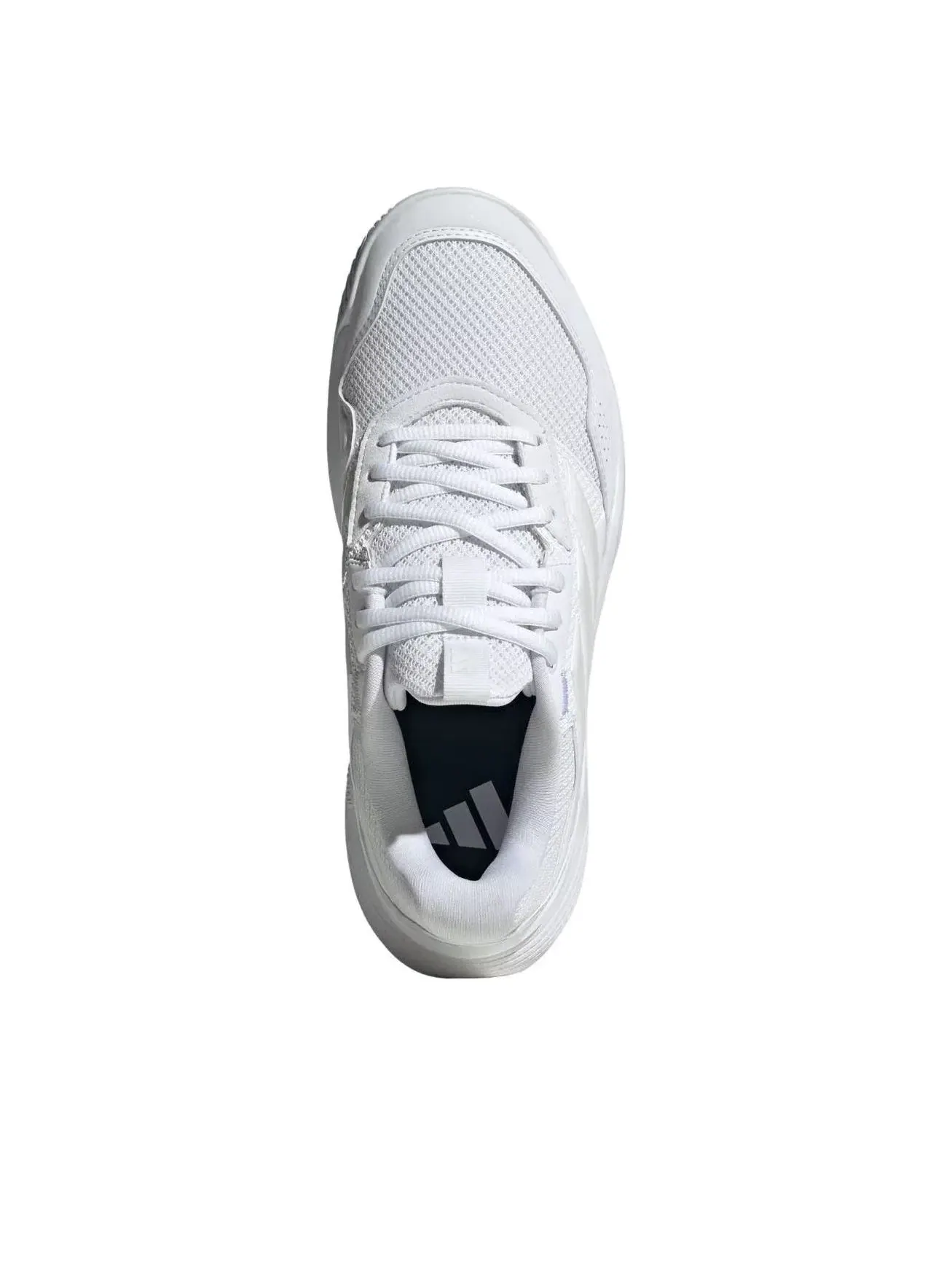 Женские кроссовки для тенниса с шнуровкой Gamecourt Cloud White Adidas — изображение 2 из 5, белый