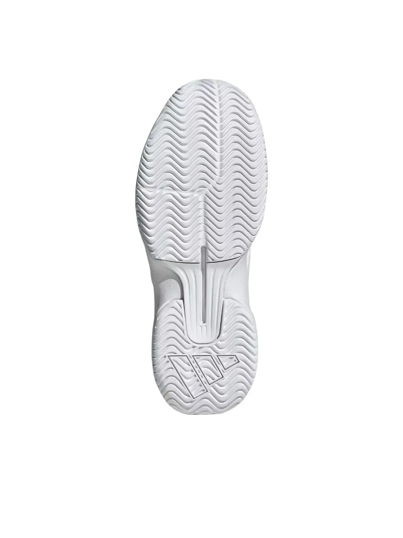 Женские кроссовки для тенниса с шнуровкой Gamecourt Cloud White Adidas — изображение 3 из 5, белый