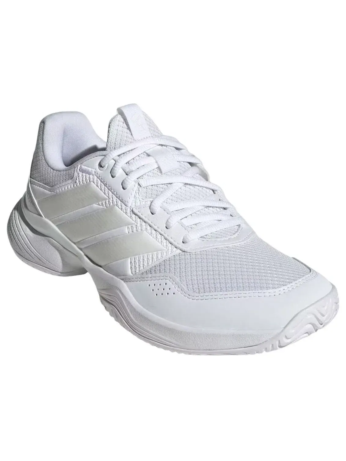Женские кроссовки для тенниса с шнуровкой Gamecourt Cloud White Adidas — изображение 4 из 5, белый