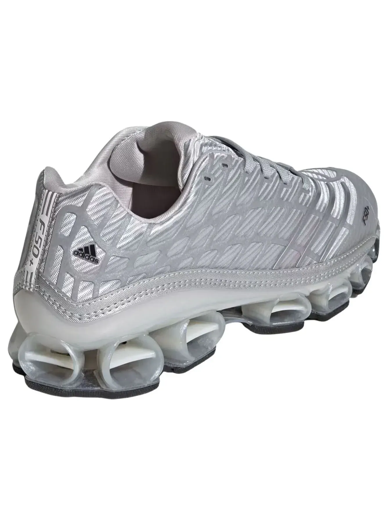 Кроссовки Adidas Megaride F50 'Silver Metallic Matte Silver Zero Metallic' — изображение 3 из 6, серебряный
