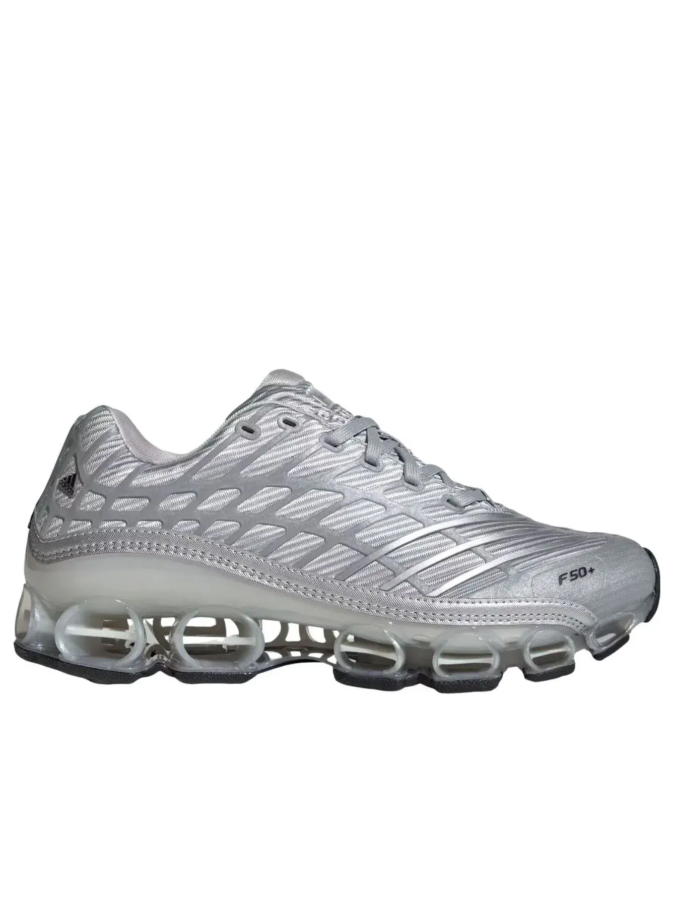 Кроссовки Adidas Megaride F50 'Silver Metallic Matte Silver Zero Metallic' — изображение 6 из 6, серебряный