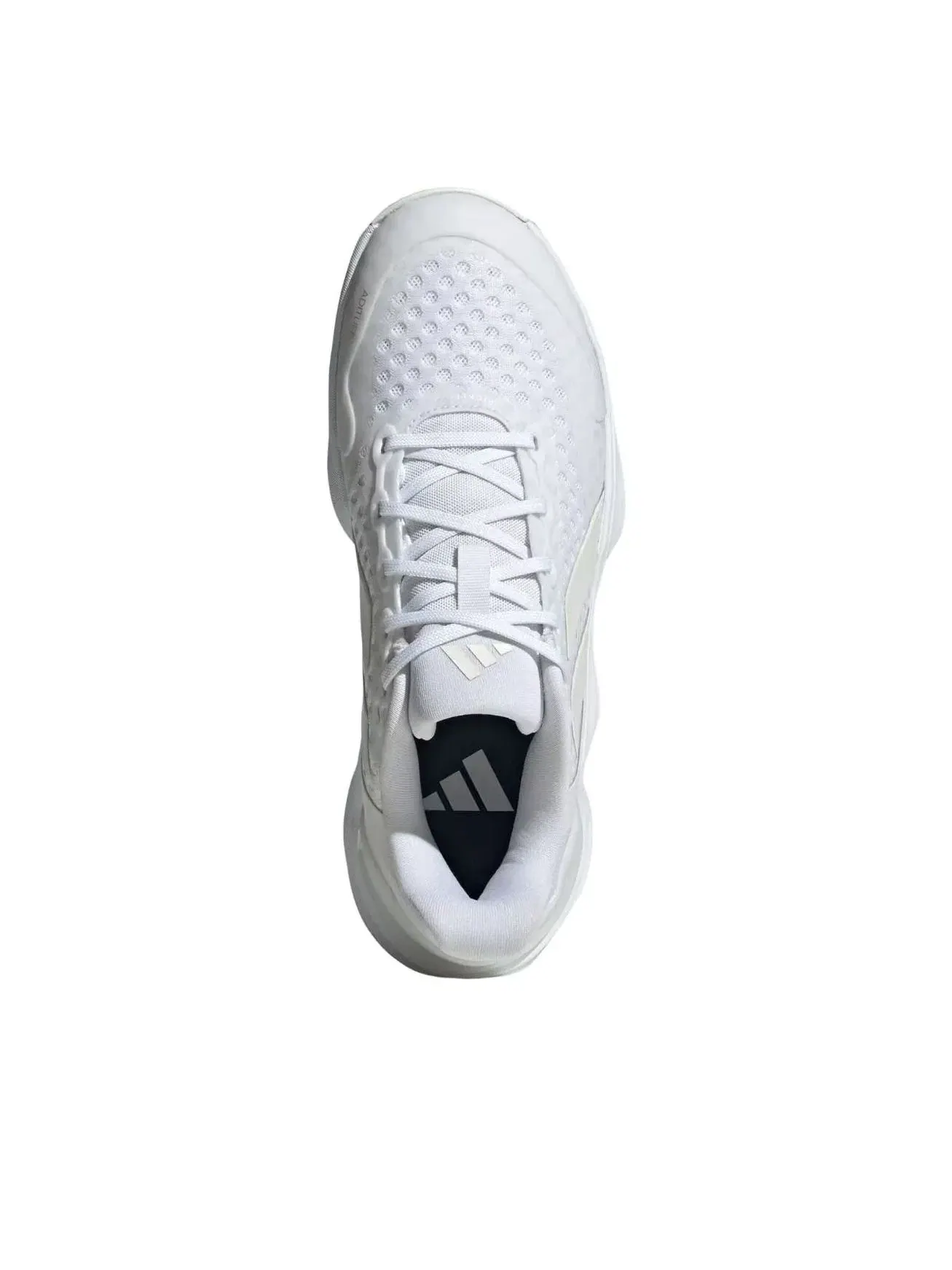 Женские кроссовки с закрытой шнуровкой Court Cloud White Adidas — изображение 2 из 5, белый