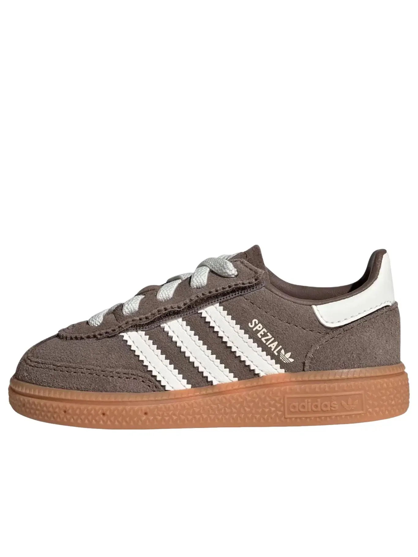 Детские кроссовки с эластичными шнурками Handball Spezial Adidas — изображение 1 из 5, коричневый
