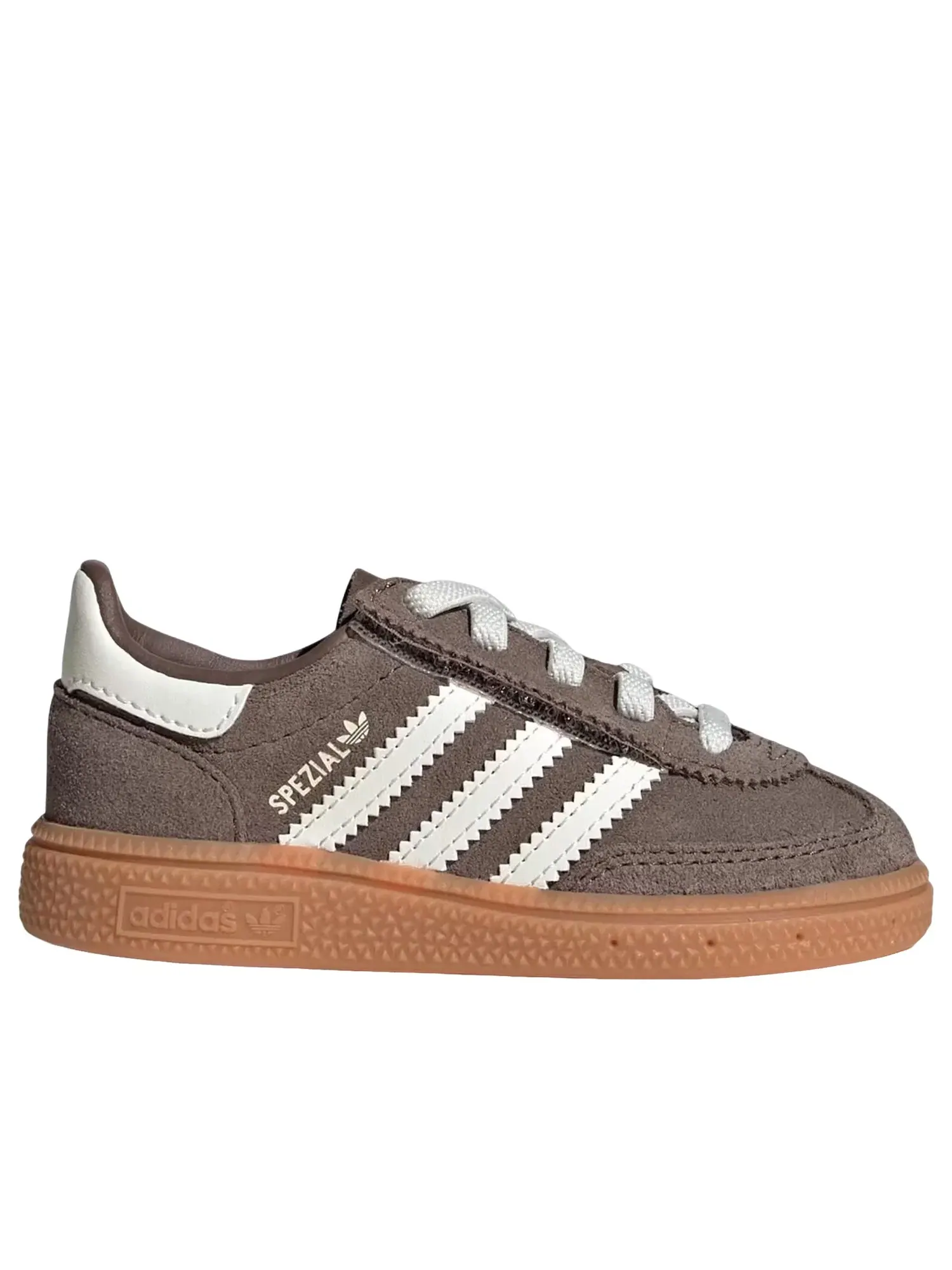 Детские кроссовки с эластичными шнурками Handball Spezial Adidas — изображение 2 из 5, коричневый