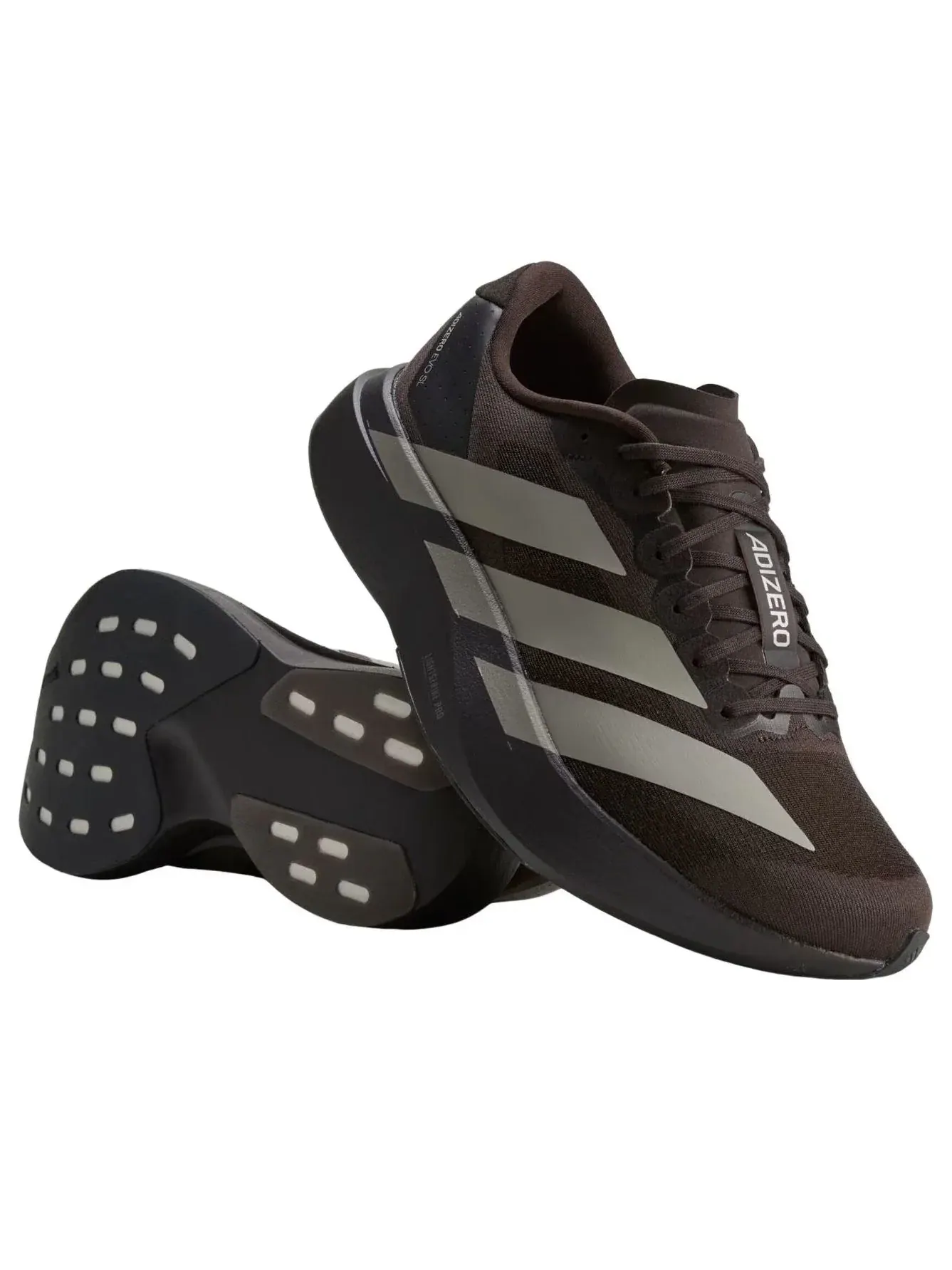 Кроссовки Adidas Adizero Evo SL 'Aurora Coffee Putty Beige Beige' — изображение 2 из 4, коричневый