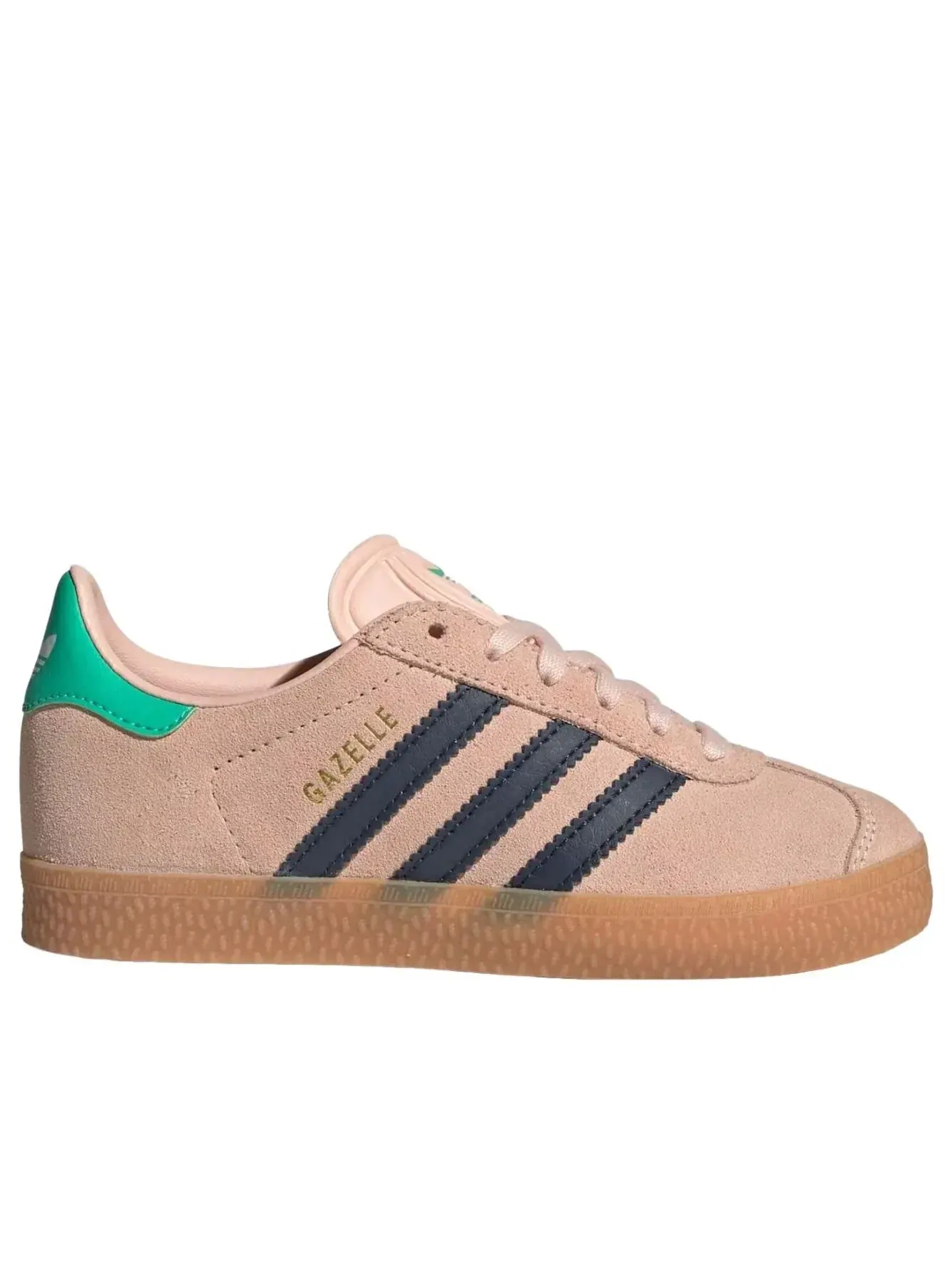 Кроссовки (PS) Adidas Gazelle 'Blush Pink Night Indigo Green' — изображение 6 из 6, розовый
