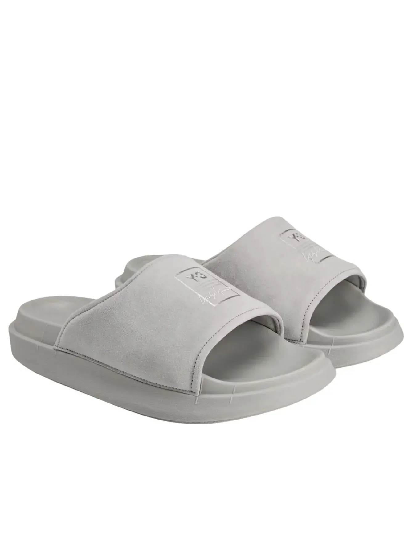 Слайды Adidas Y-3 Slide 'Grey Two' — изображение 2 из 6, серый