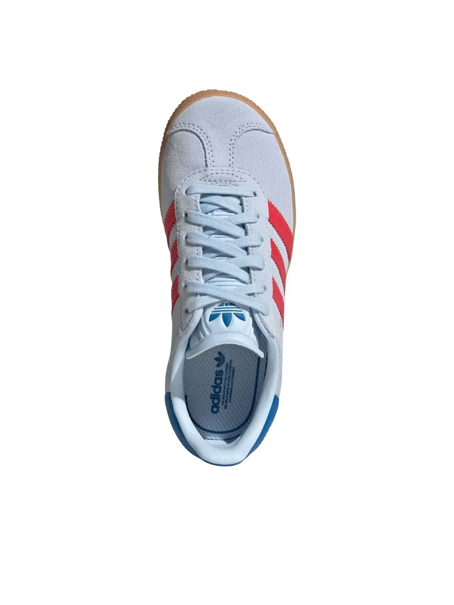 Кроссовки Adidas Gazelle 'Crystal Sky Lucid Red' KI4036 — изображение 4 из 6, синий