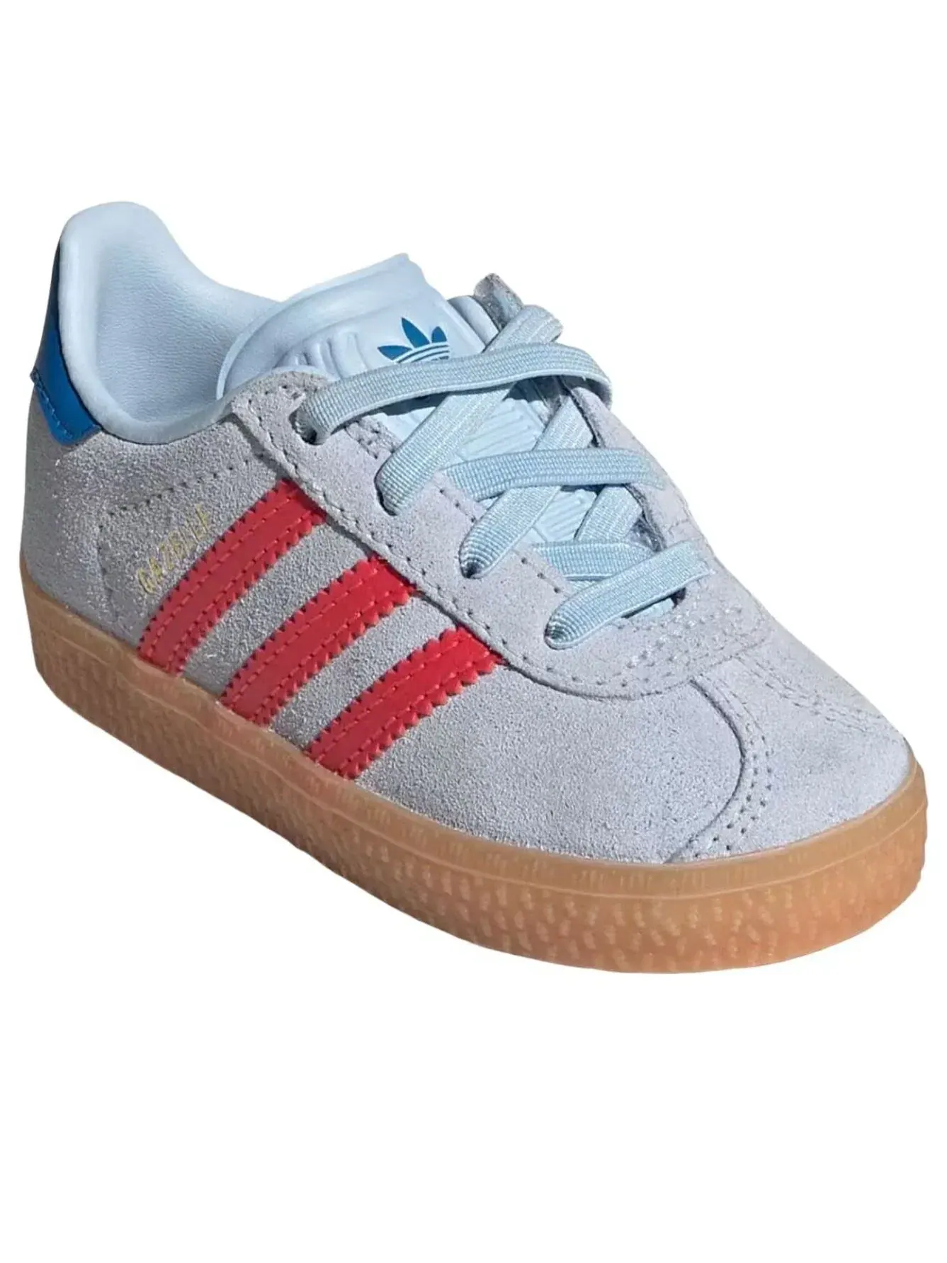 Детские кроссовки с замшевым верхом Gazelle Adidas — изображение 2 из 6, синий