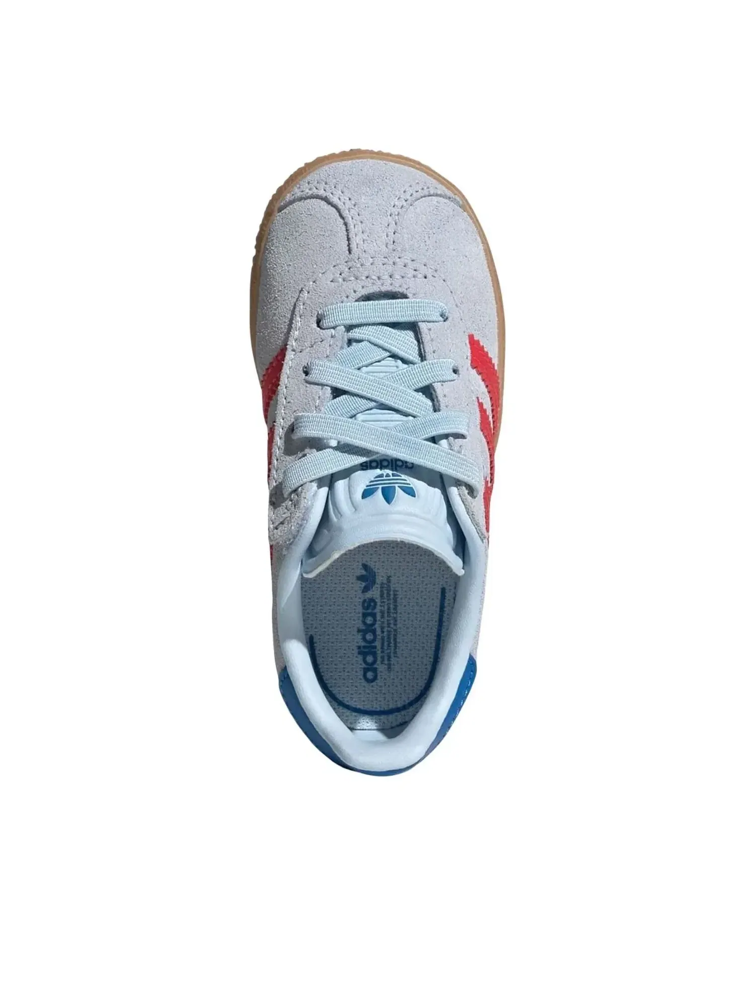 Детские кроссовки с замшевым верхом Gazelle Adidas — изображение 4 из 6, синий