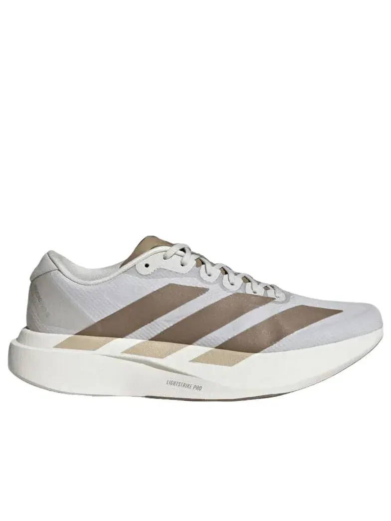 Мужские кроссовки для бега с шнуровкой Adizero Evo Sl Adidas — изображение 2 из 5, серый