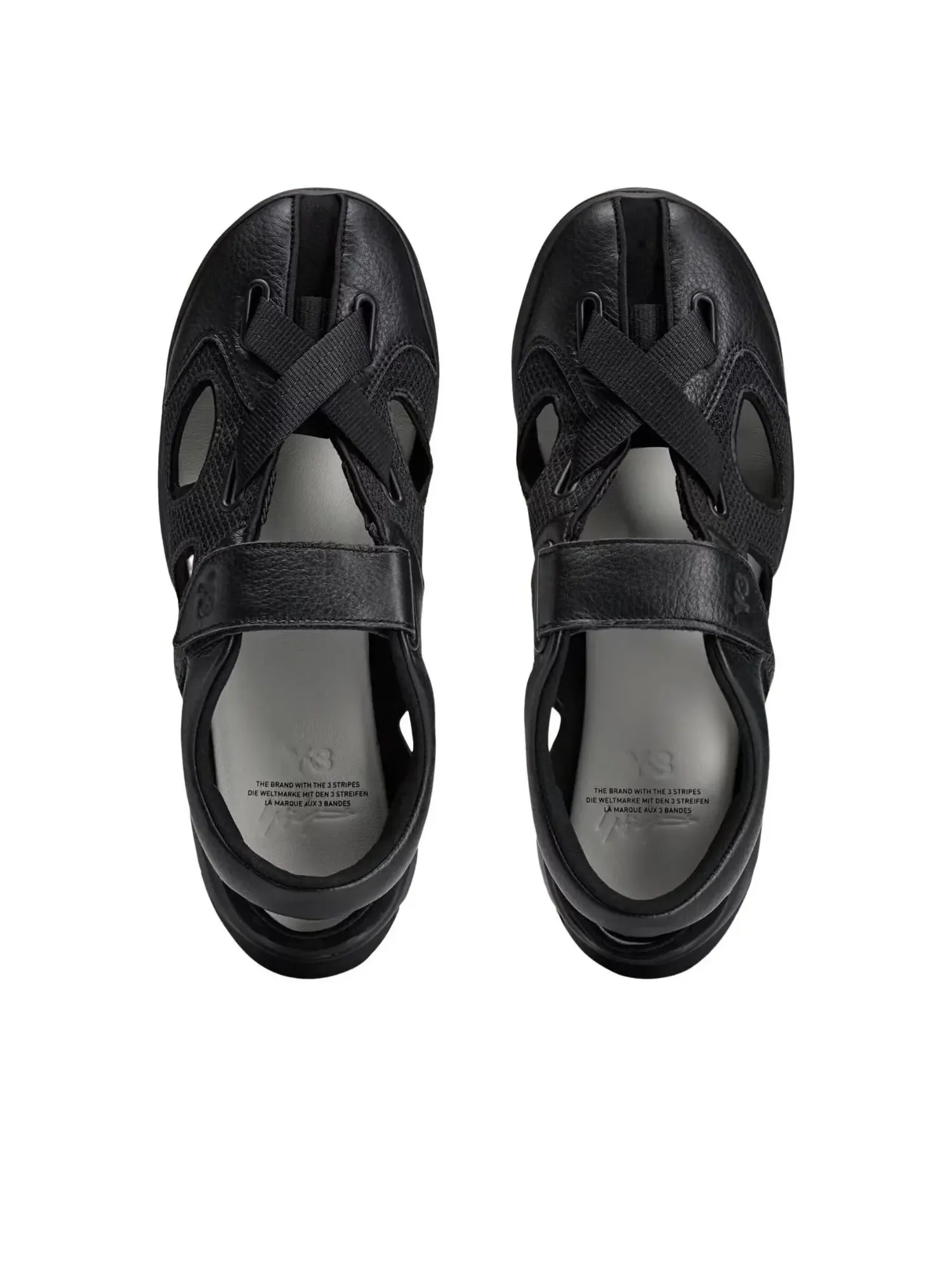 Сандалии Adidas Y-3 GSG9 'Black' — изображение 3 из 6, черный