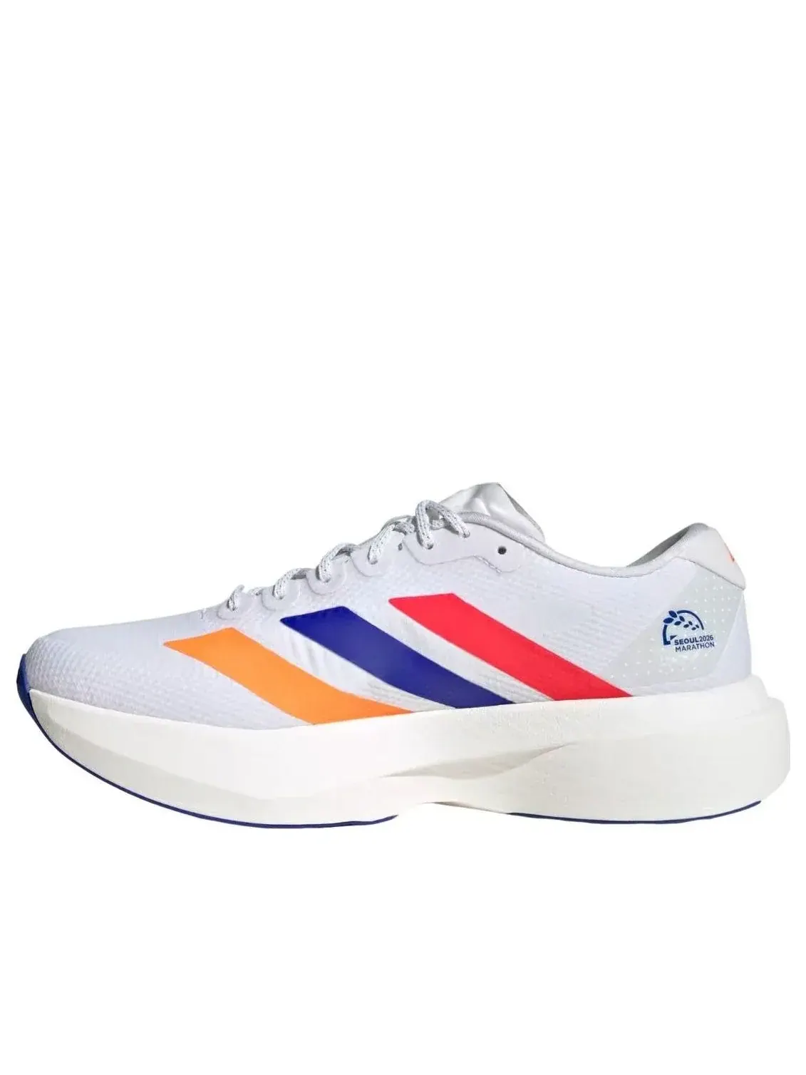 Кроссовки Adidas Adizero EVO SL Woven 'White Lucid Red Blue' — изображение 1 из 5, белый
