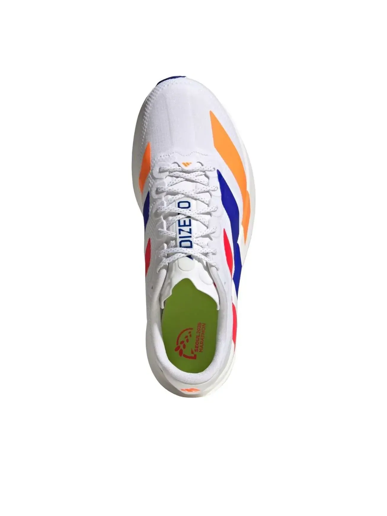 Кроссовки Adidas Adizero EVO SL Woven 'White Lucid Red Blue' — изображение 3 из 5, белый