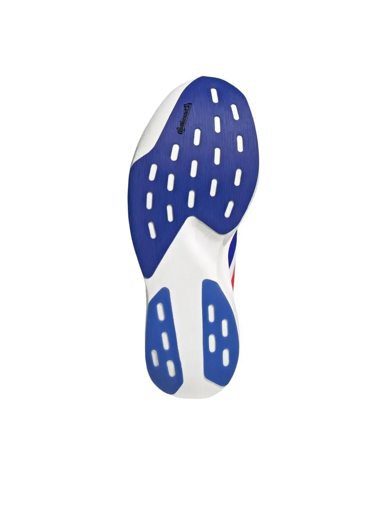 Кроссовки Adidas Adizero EVO SL Woven 'White Lucid Red Blue' — изображение 4 из 5, белый