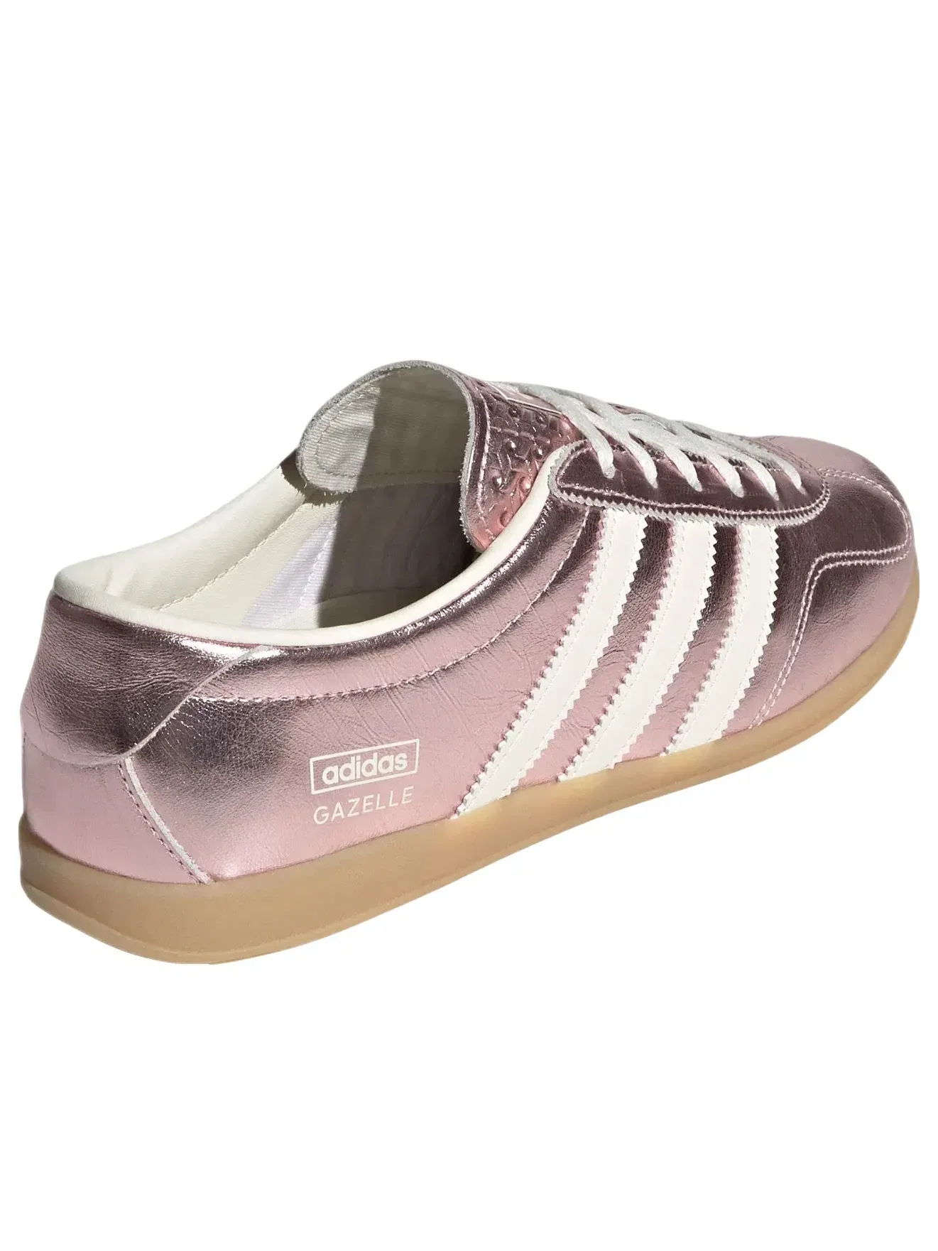 Женские кроссовки с низким верхом Wonder Quartz Gum Adidas Gazelle — изображение 3 из 5, серебряный