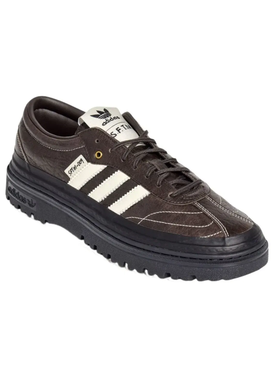 Мужские кроссовки с шнуровкой Samba LX Song For The Mute Aurora Coffee Adidas — изображение 4 из 5, коричневый