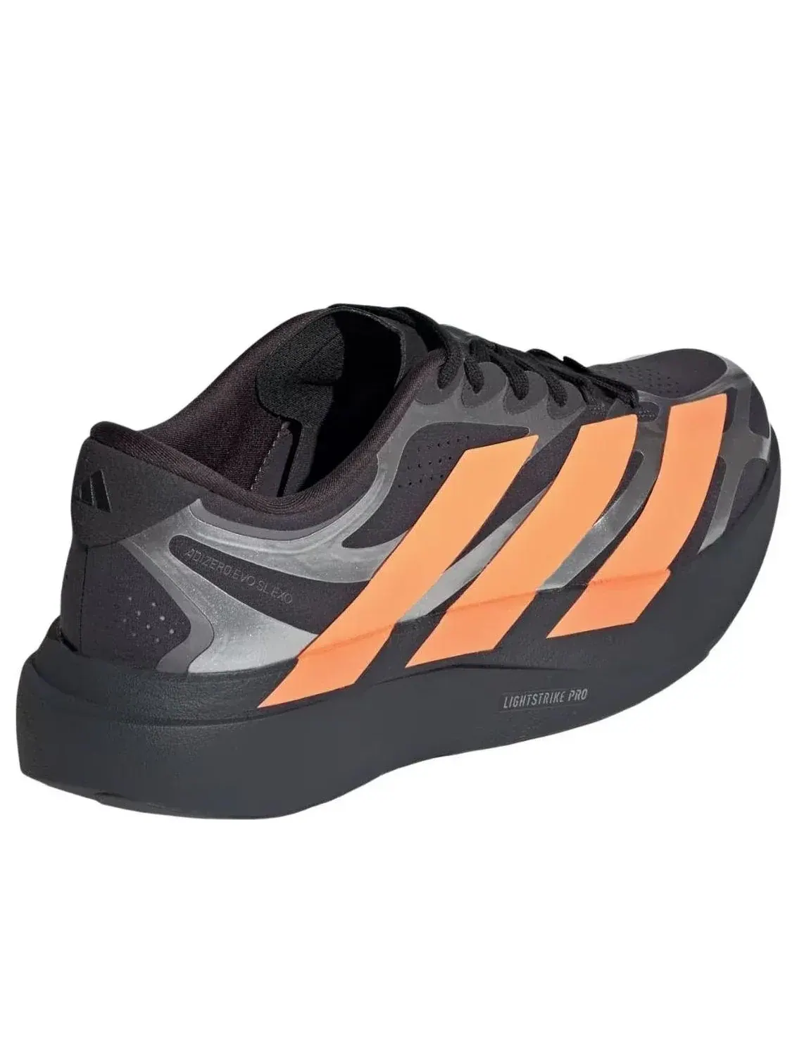Кроссовки Adidas Adizero Evo SL EXO 'Carbon Lucid Orange' — изображение 5 из 5, черный