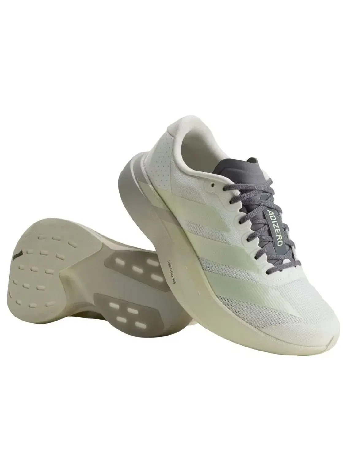 Женские кроссовки для бега с шнуровкой Adizero EVO SL Adidas — изображение 3 из 4, белый