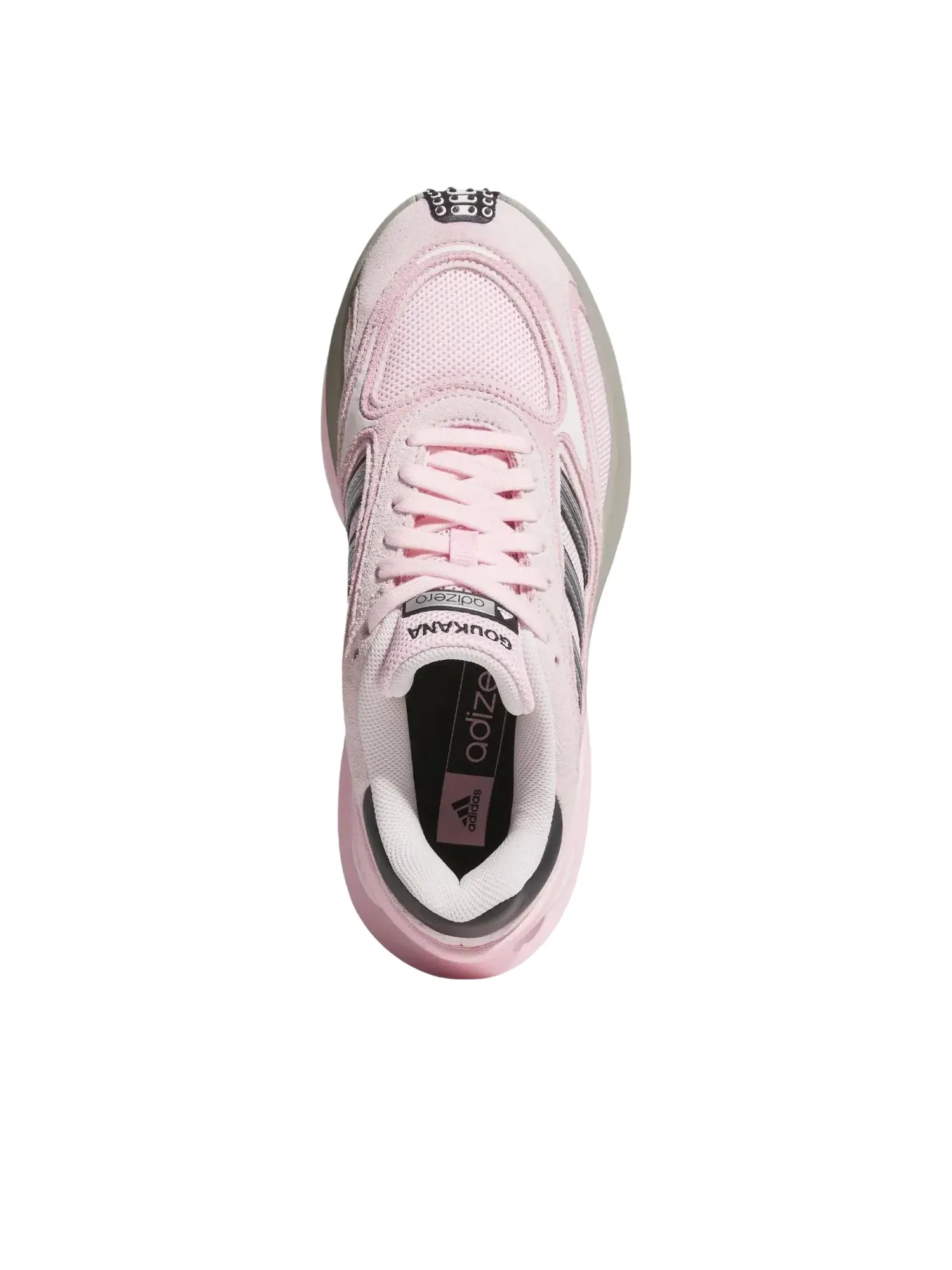Мужские кроссовки с шнуровкой Adizero Goukana Adidas — изображение 5 из 6, розовый