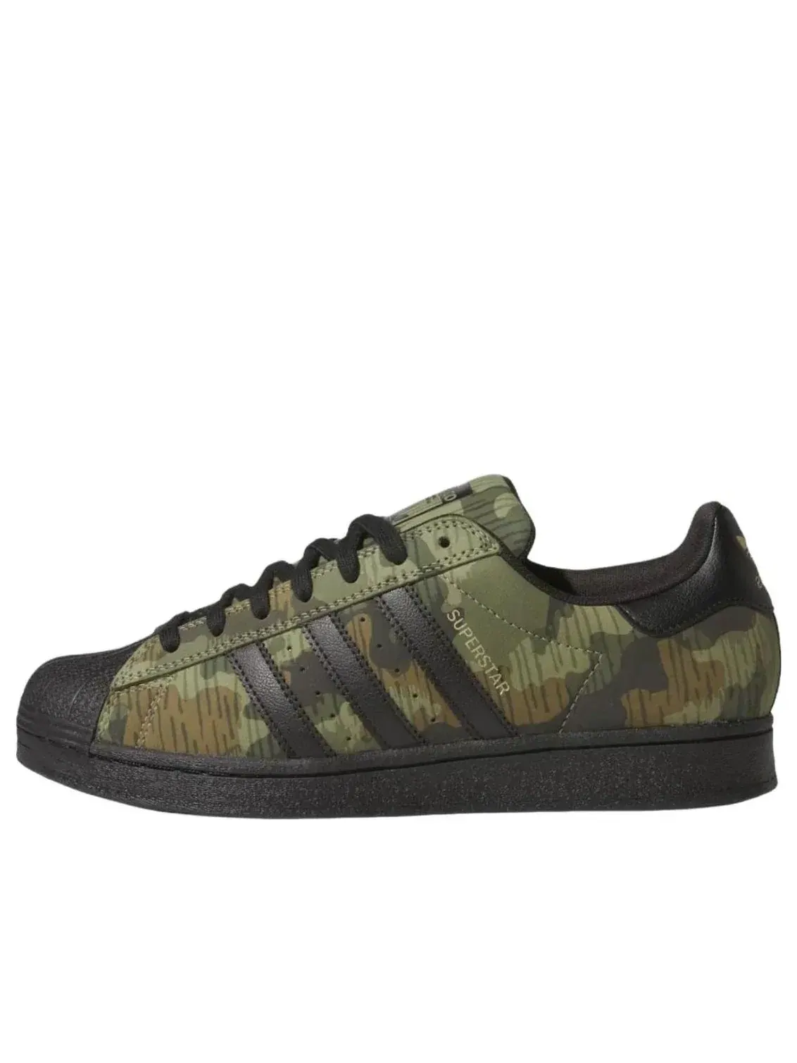 Кроссовки Adidas Superstar ADV 'Camo Black' KI5141 — изображение 1 из 5, зеленый