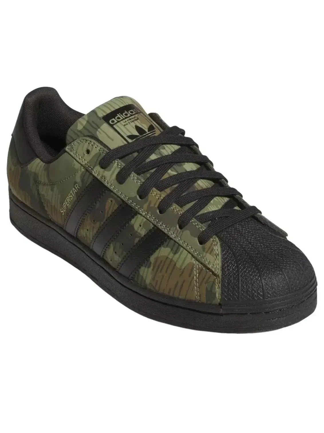 Кроссовки Adidas Superstar ADV 'Camo Black' KI5141 — изображение 4 из 5, зеленый